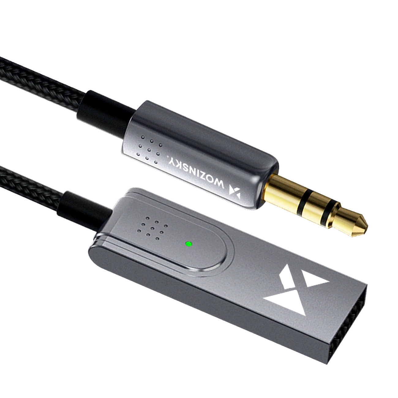 Wozinsky WTODB Bluetooth 5.3 Audio Adapter / AUX Audio Receiver