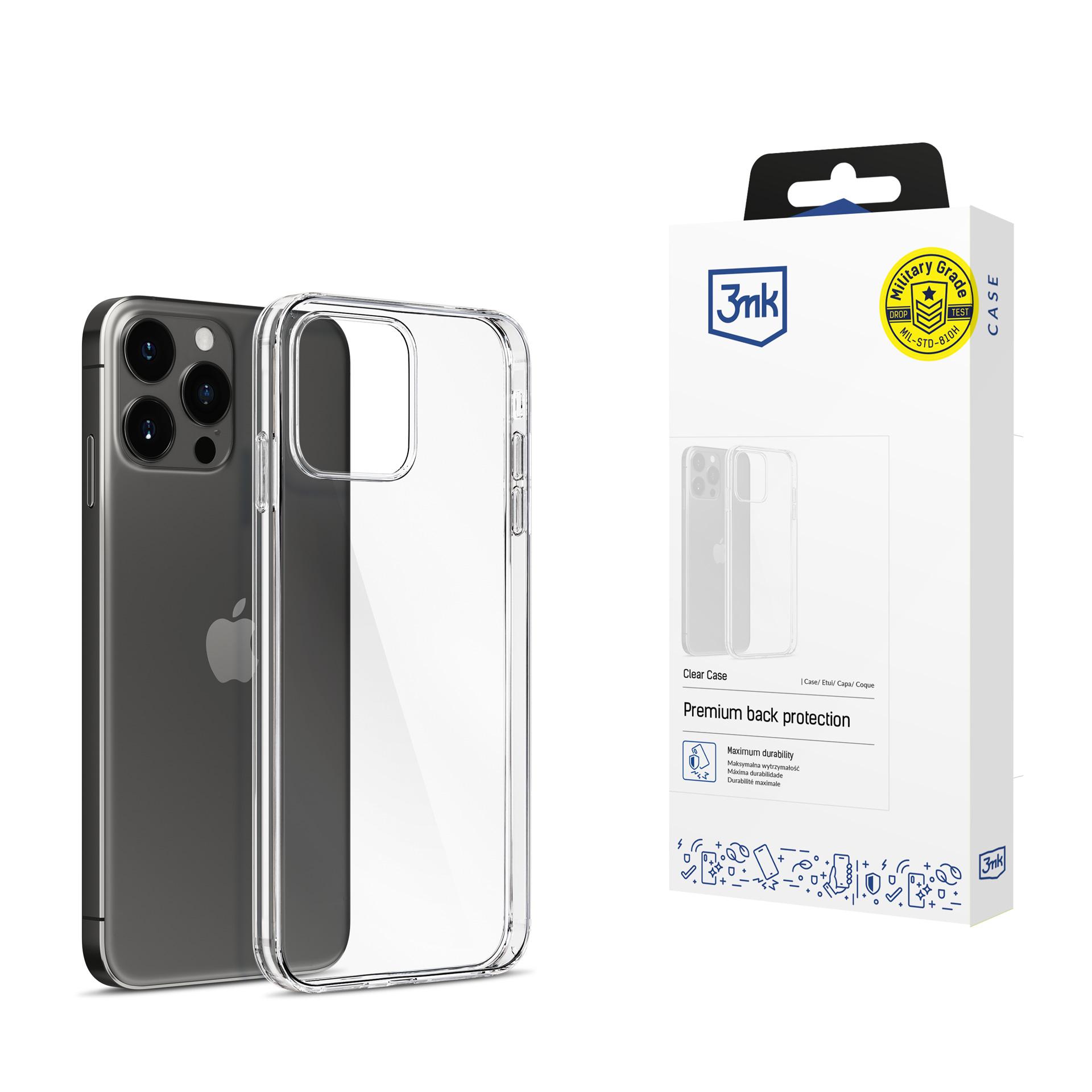 Ümbris 3mk Clear Ümbris 1,2mm Apple iPhone 15 Pro