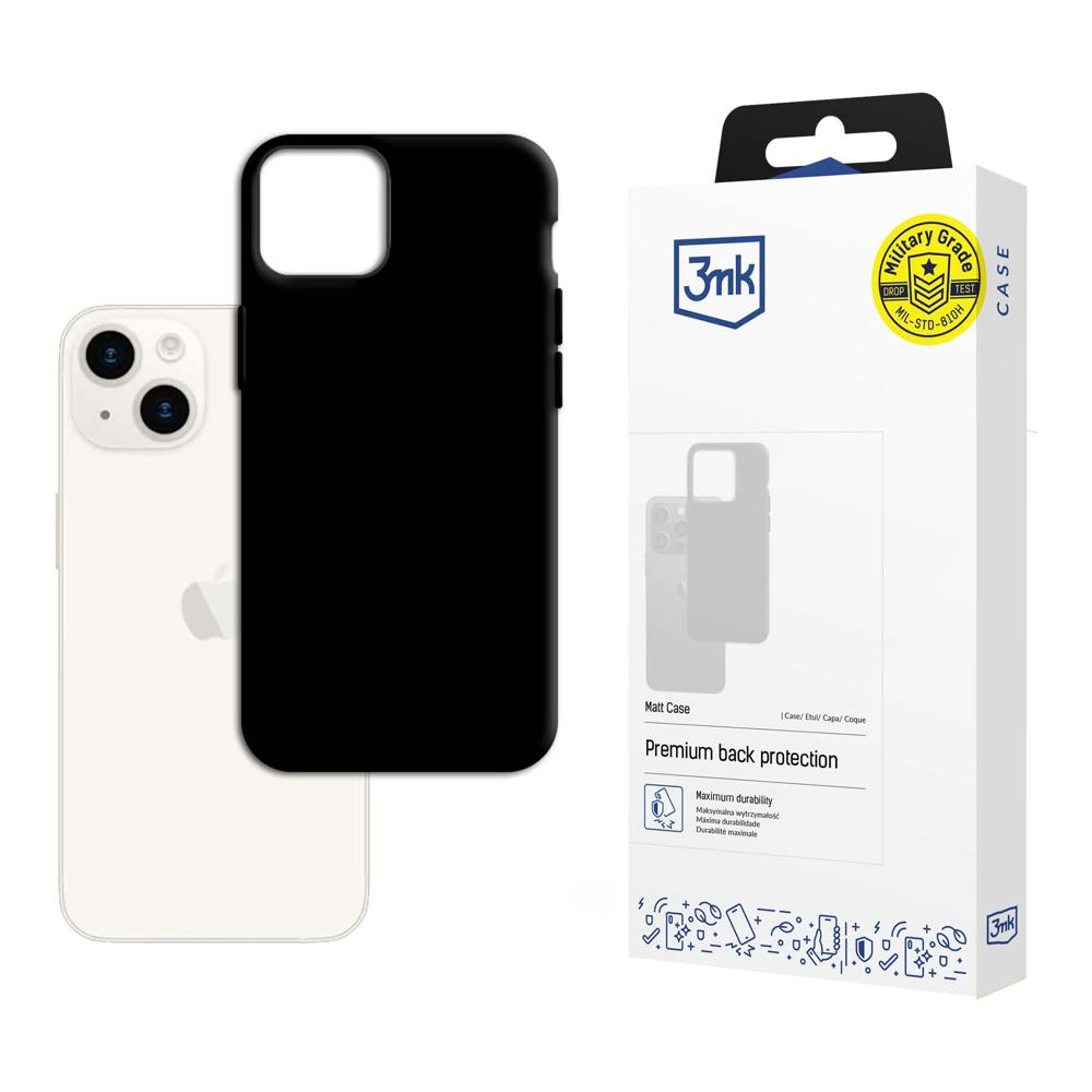 Apple iPhone 15 - 3mk Matt Case чехол черный