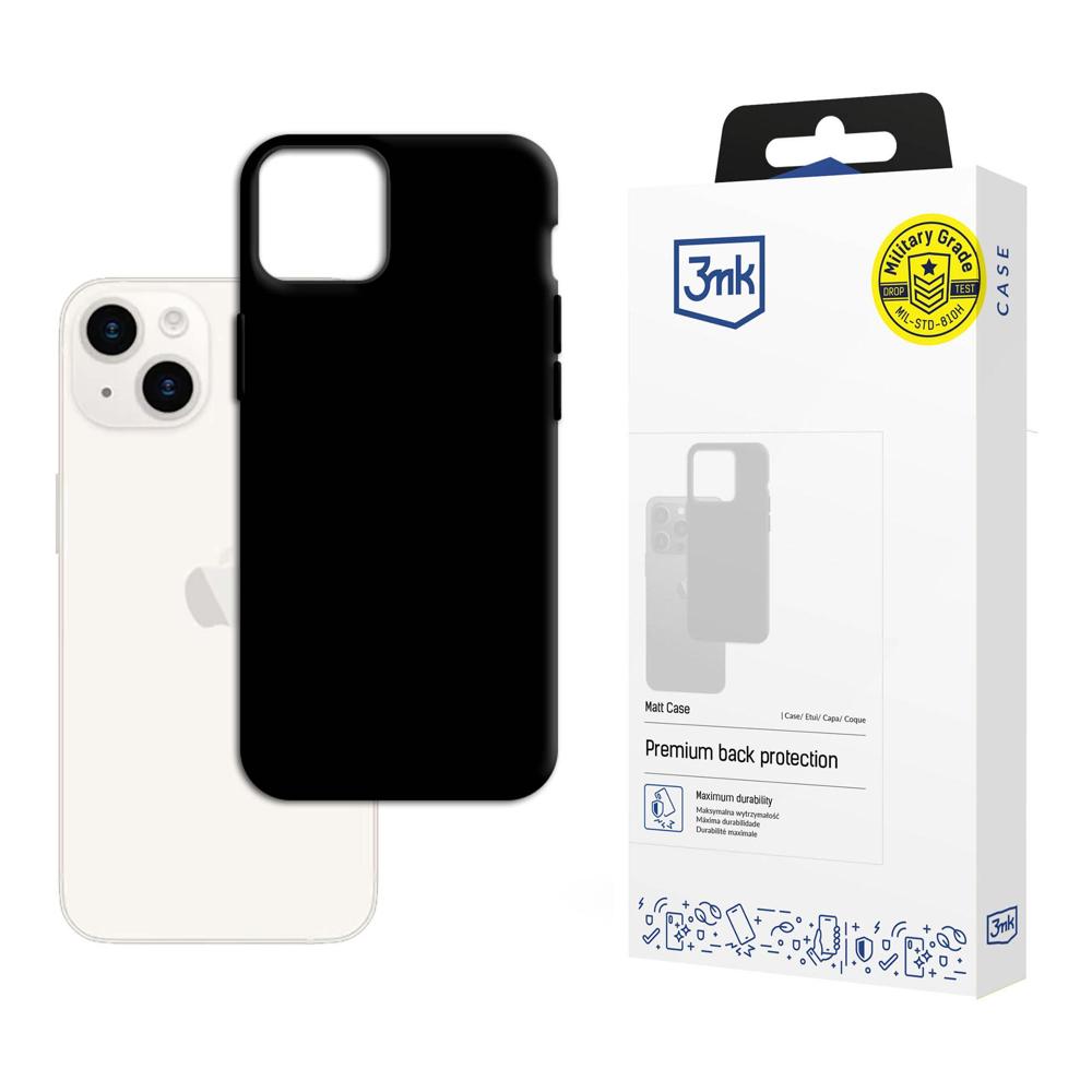 Apple iPhone 15 Plus - 3mk Matt Ümbris must