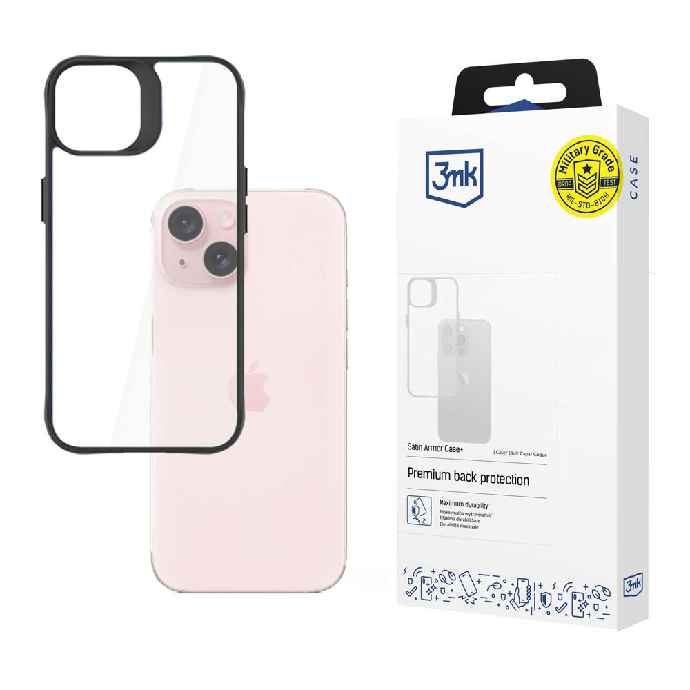 Apple iPhone 15 Plus - 3mk Satin Armor Ümbris+