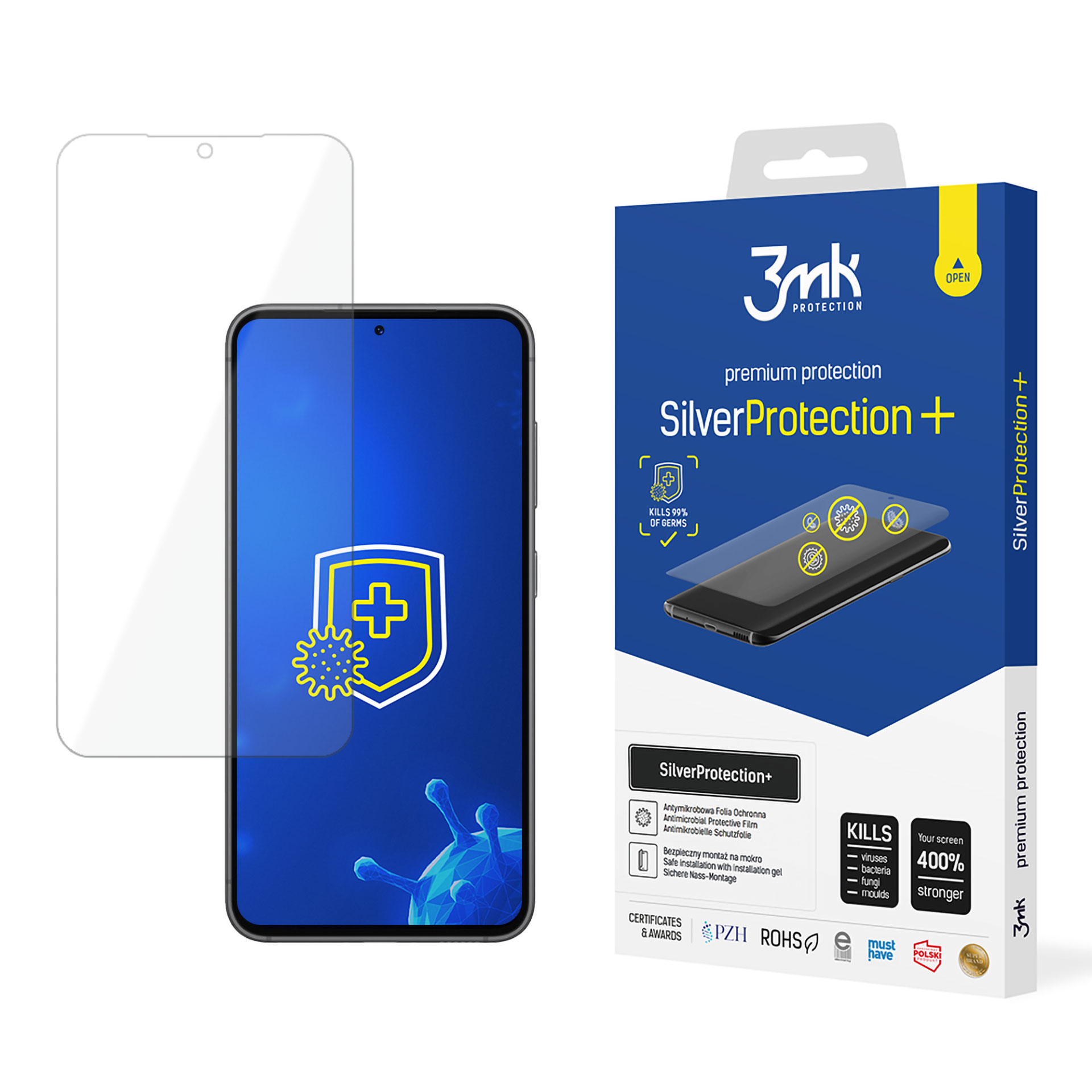 3mk SilverProtection+ kaitsekile Samsung Galaxy S24+
