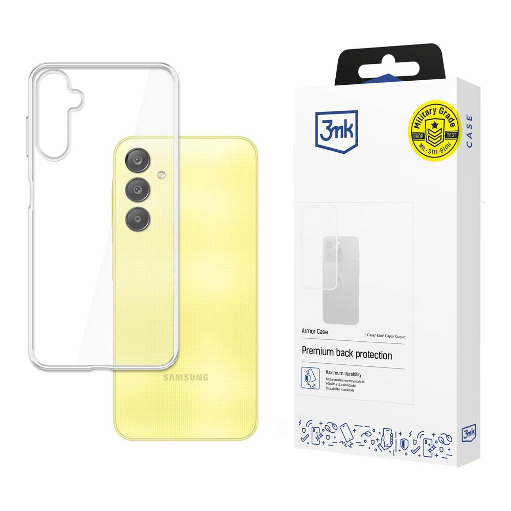 3mk Armor Ümbris jaoks Samsung Galaxy A25 5G - läbipaistev
