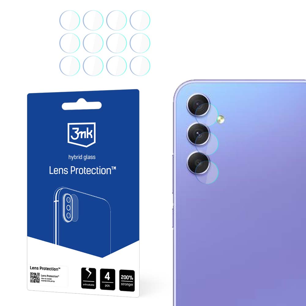 3mk Lens Protection™ hybrid camera glass jaoks Samsung Galaxy A35 / A55 5G