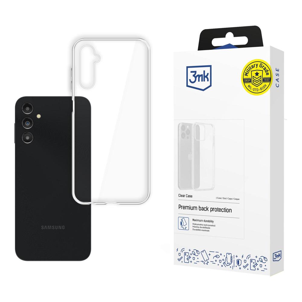 3mk Clear Ümbris jaoks Samsung Galaxy A14 4G / 5G - läbipaistev