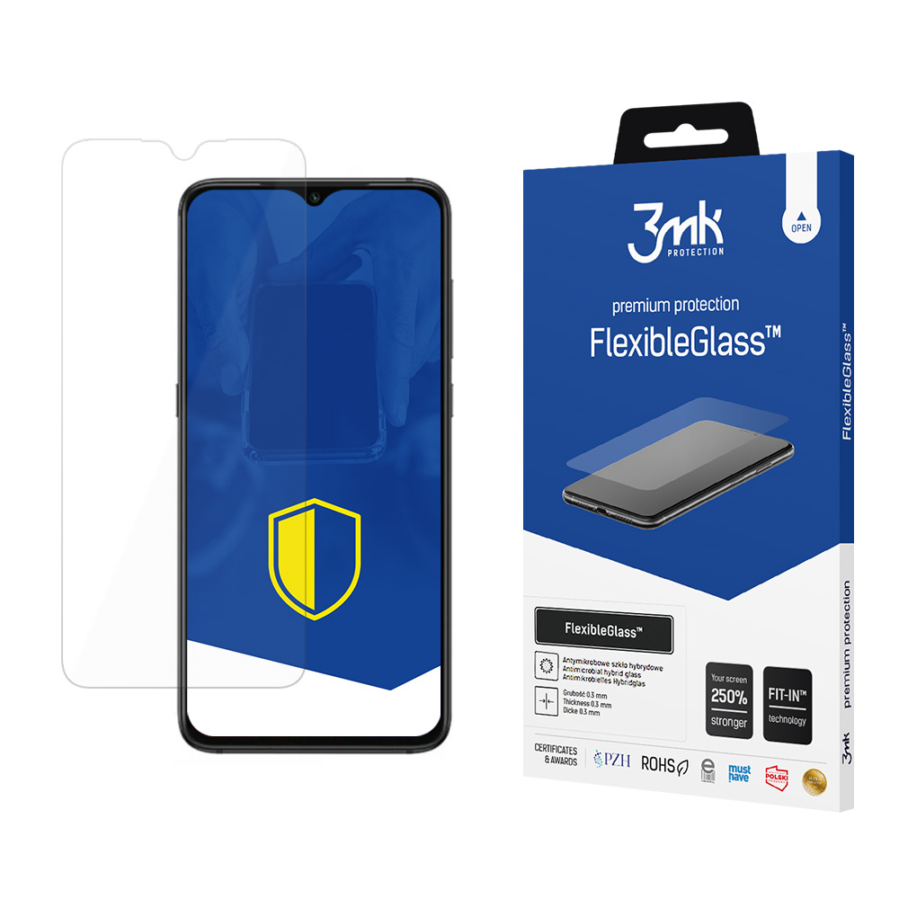 3mk FlexibleGlass™ Hübriidklaas jaoks Xiaomi Redmi 9A / 9AT
