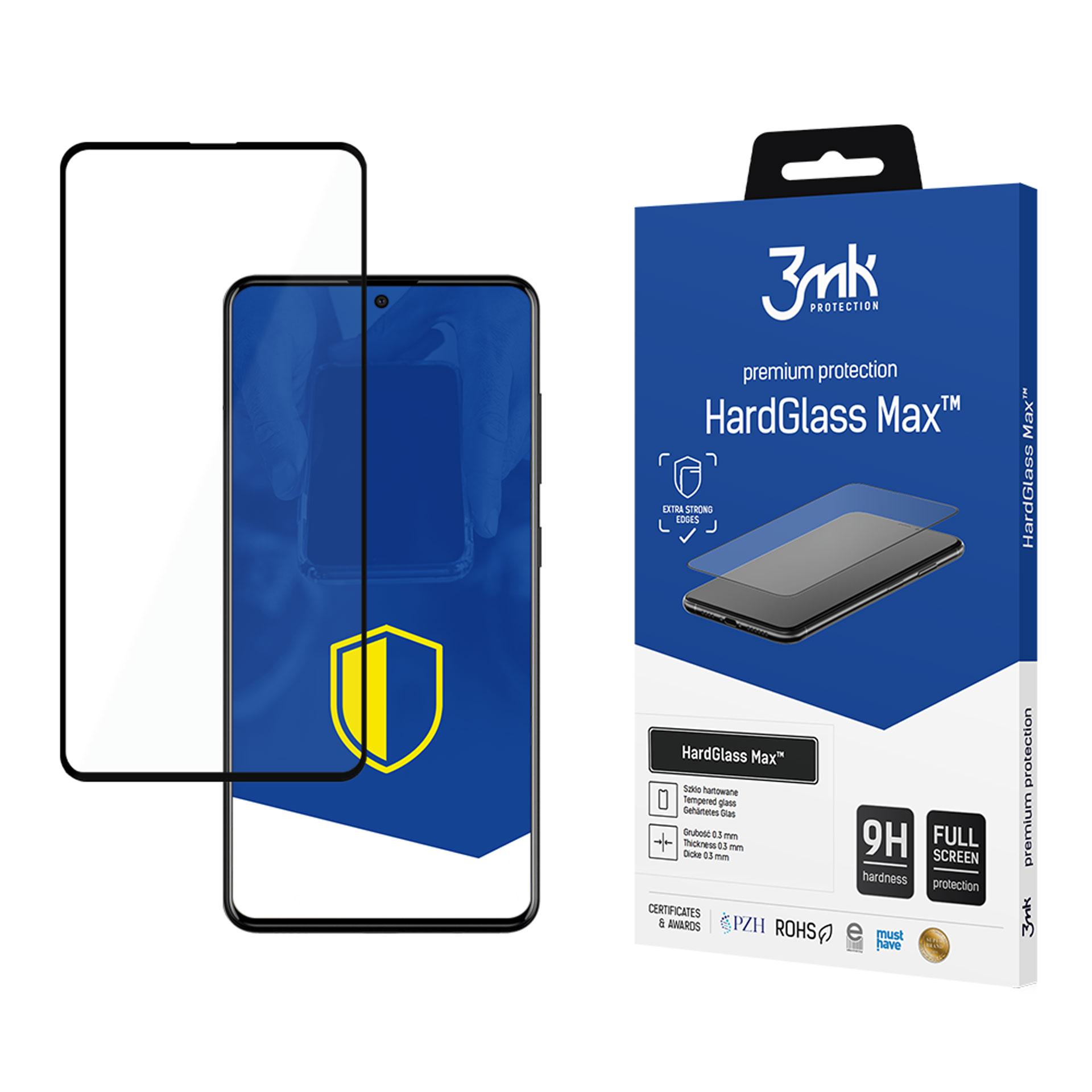 9H 3mk HardGlass Max™ glass jaoks Samsung Galaxy A51 / A52 / A52 5G / A52s 5G