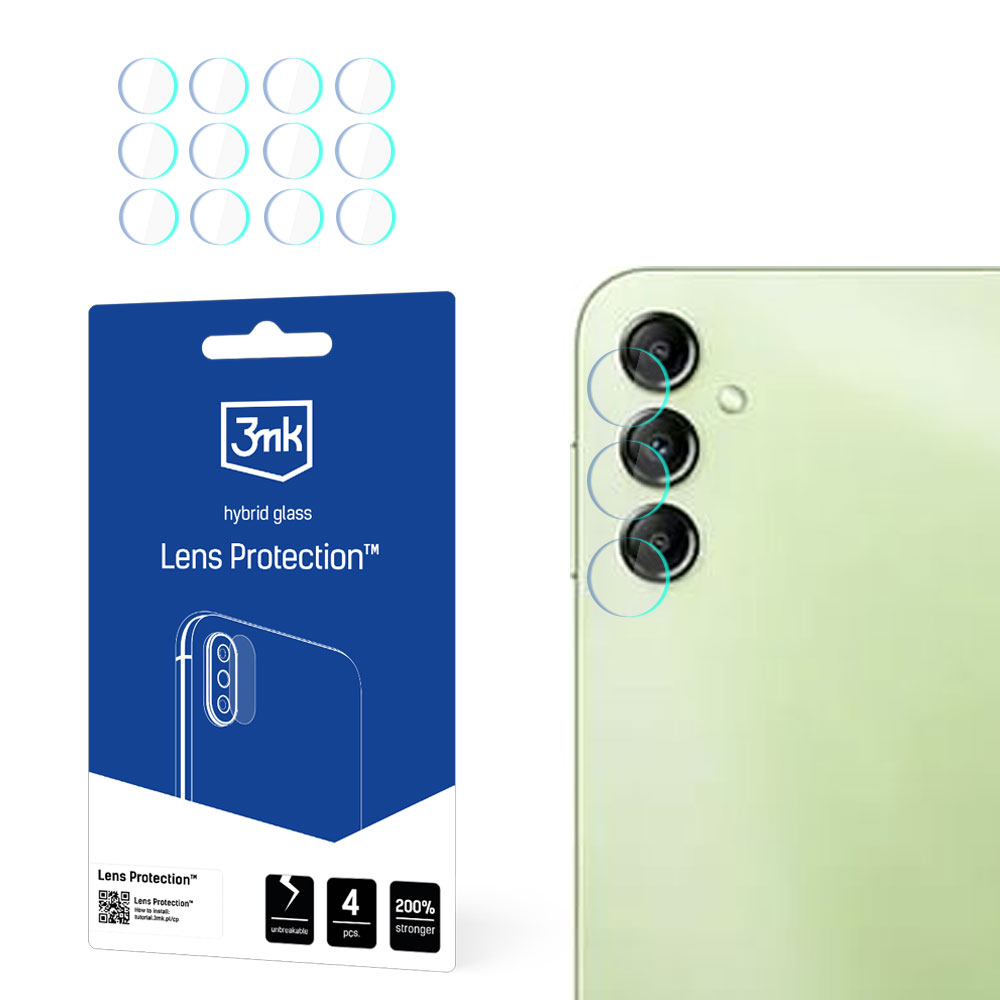 3mk Lens Protection™ hübriidne kaamera klaas Samsung Galaxy A14 / A14 5G