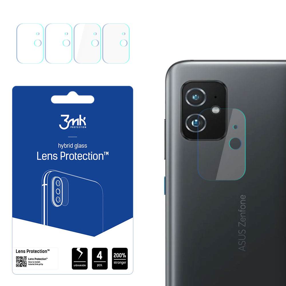 3mk Lens Protection™ гибридное стекло камеры Asus Zenfone 8