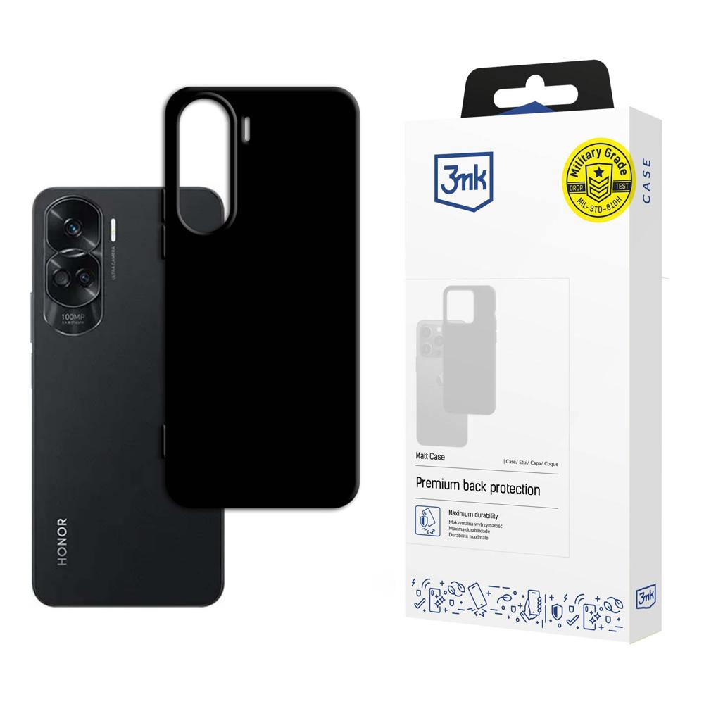 3mk Matt Ümbris jaoks Honor 90 Lite - must