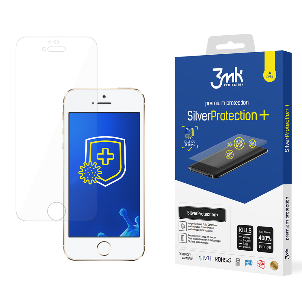 3mk SilverProtection+ защитная пленка iPhone 5 / 5S / SE