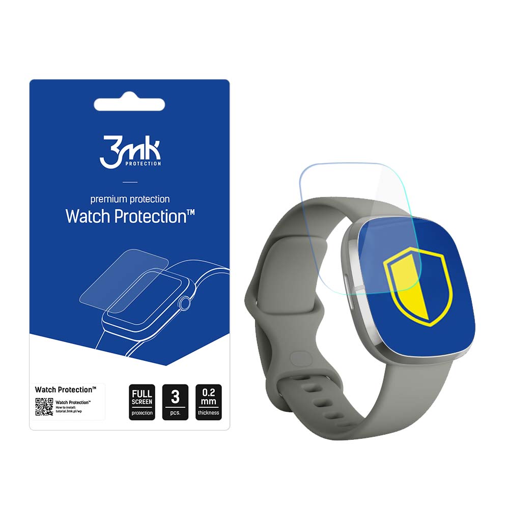 3mk Watch Protection ARC nutikella ekraanikaitse Fitbit Sense
