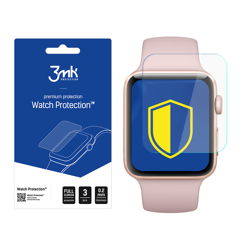 3mk Watch Protection™ v. ARC+ ekraanikaitse Apple Watch 3 38mm