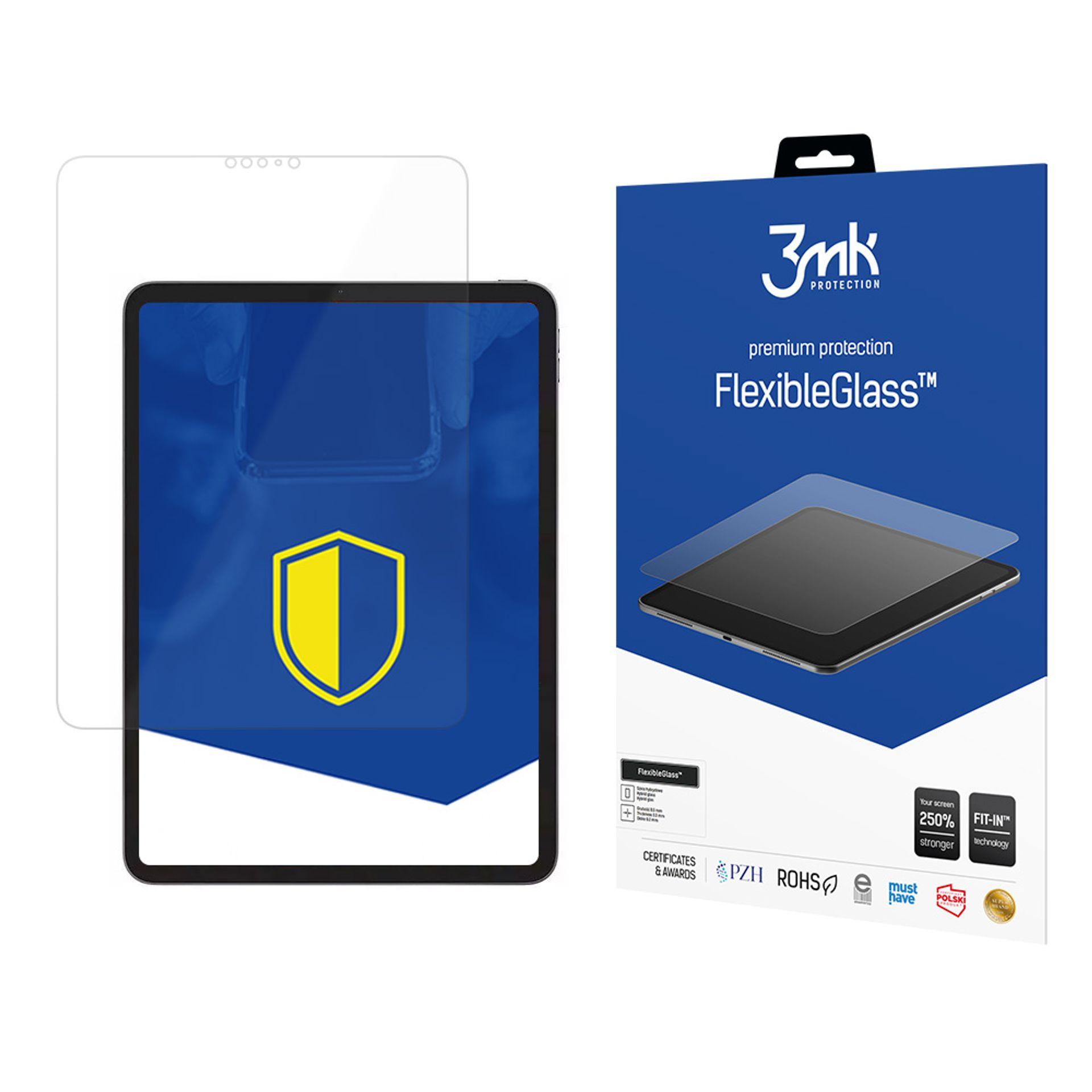 3mk FlexibleGlass™ гибридное стекло iPad Pro 11" 3/4