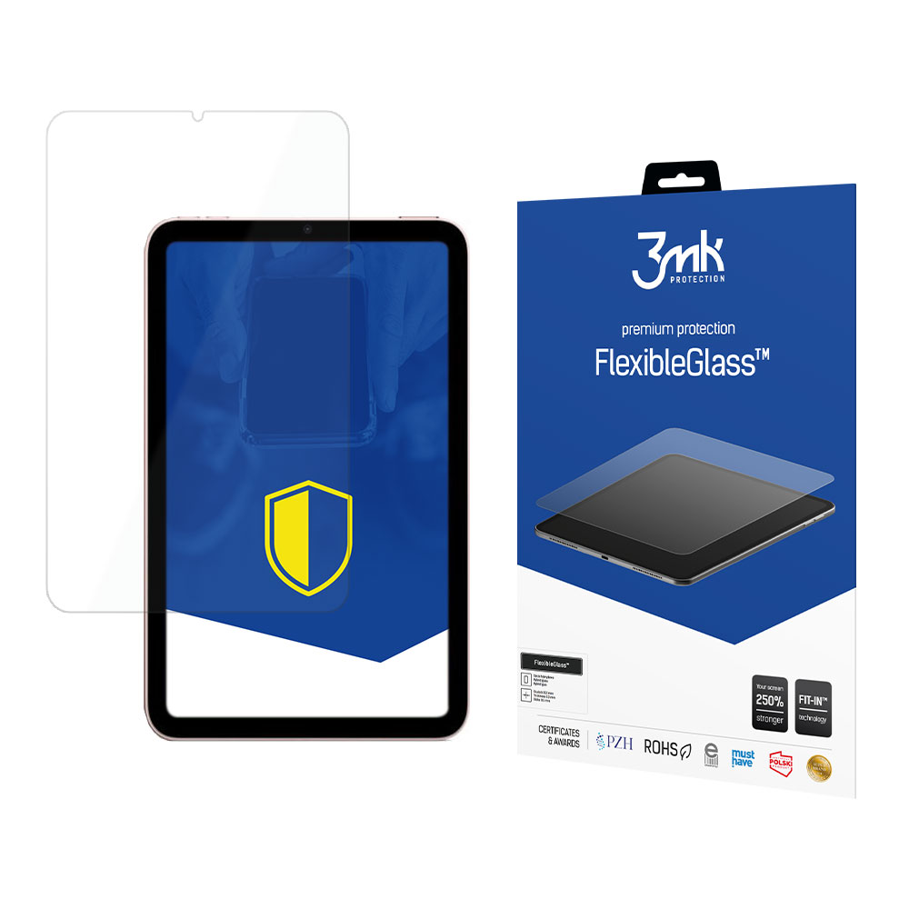 3mk FlexibleGlass™ Hübriidklaas jaoks iPad mini 8.3" 2021 (6th generation)
