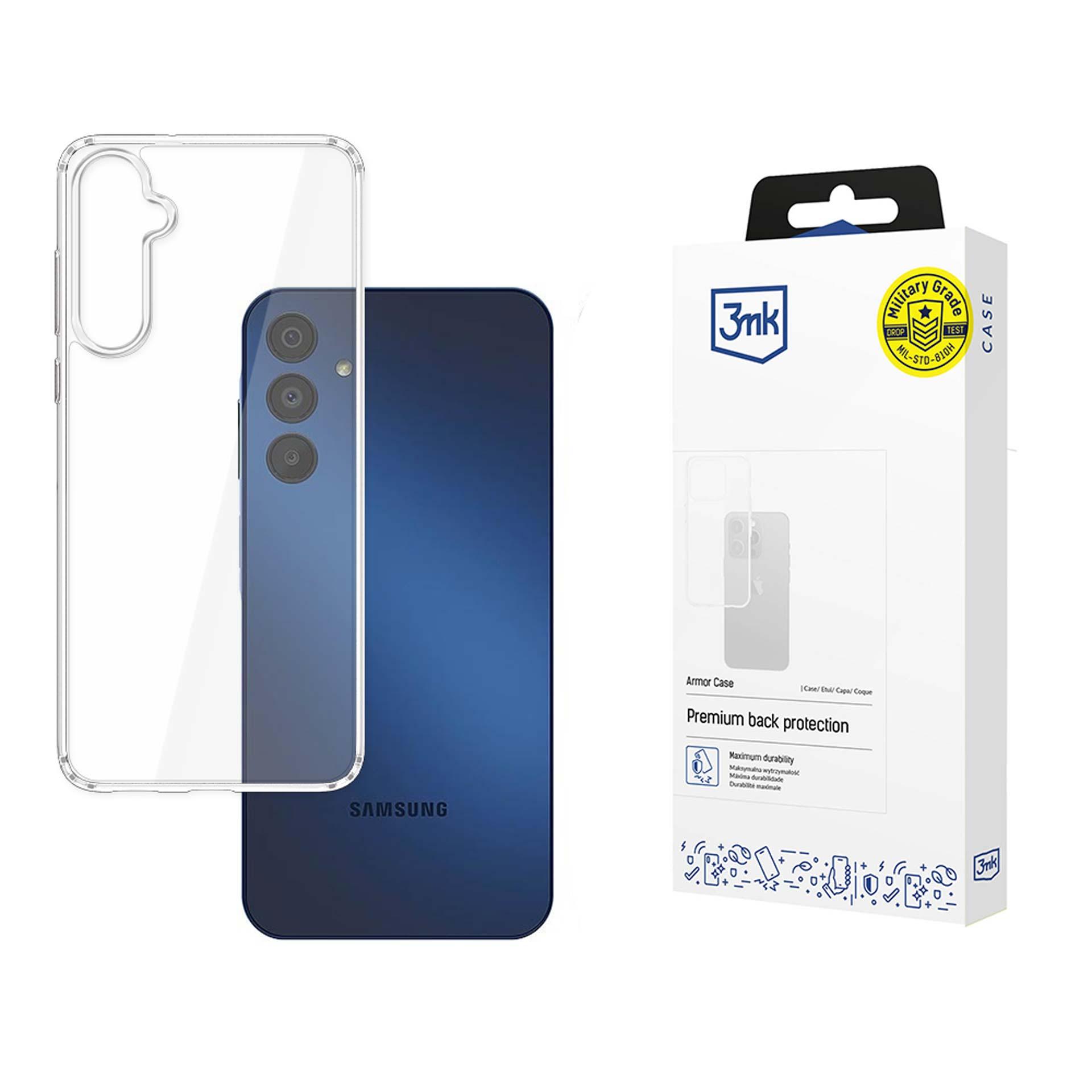 3mk Armor Ümbris jaoks Samsung Galaxy A16 - läbipaistev
