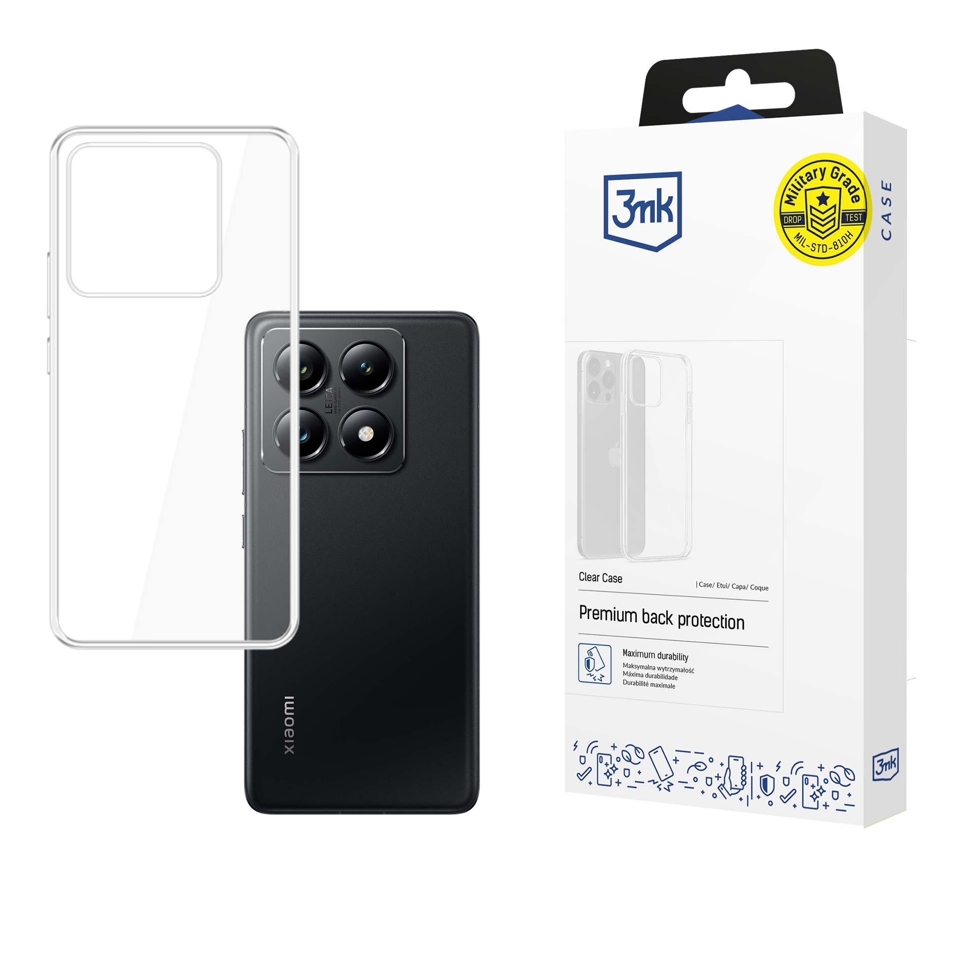 Чехол 3mk Clear Case 1,2mm Xiaomi 14T Pro