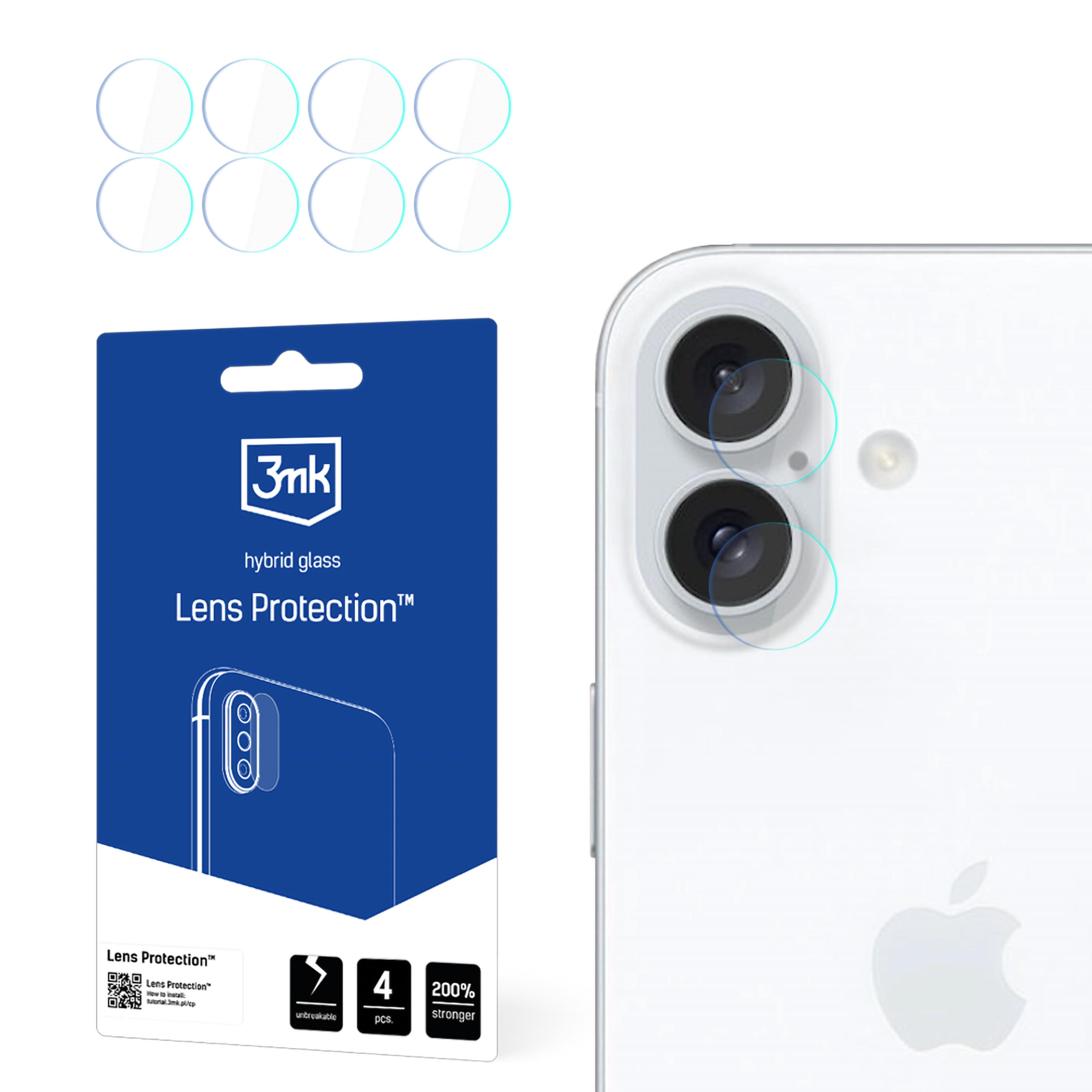 3mk Lens Protection Camera Cover jaoks iPhone 16 Plus