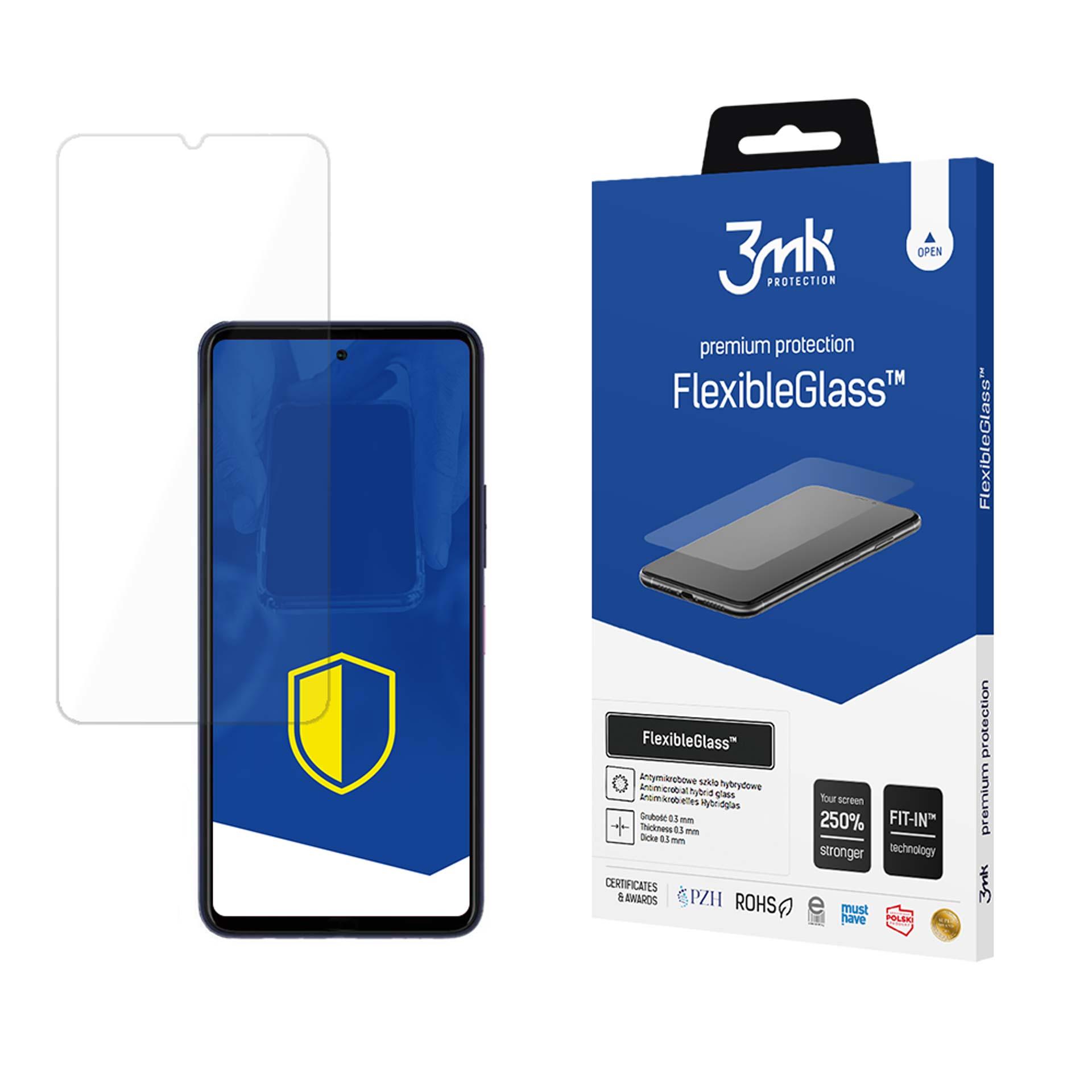 Karastatud klaas 3mk FlexibleGlass jaoks T-Mobile REVVL 7 5G