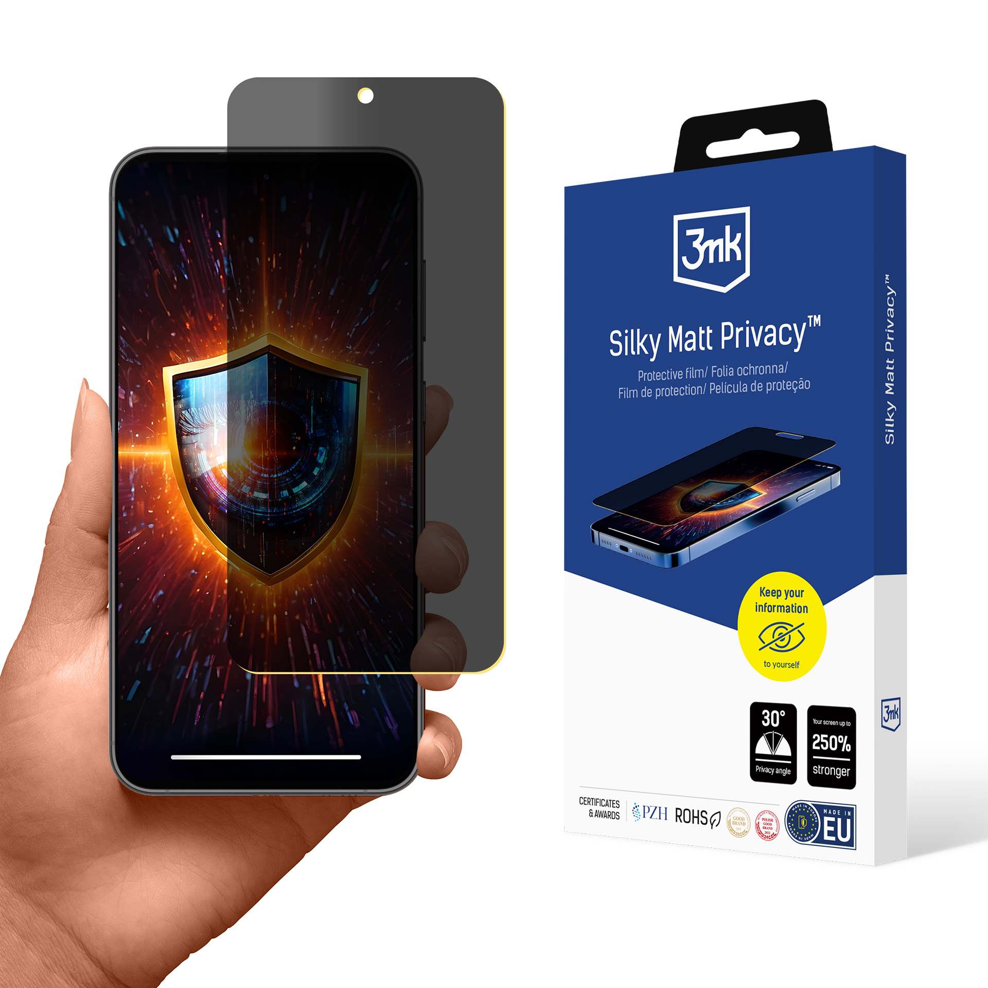 3mk Silky Matt Privacy матовая защитная пленка Samsung Galaxy S23 FE