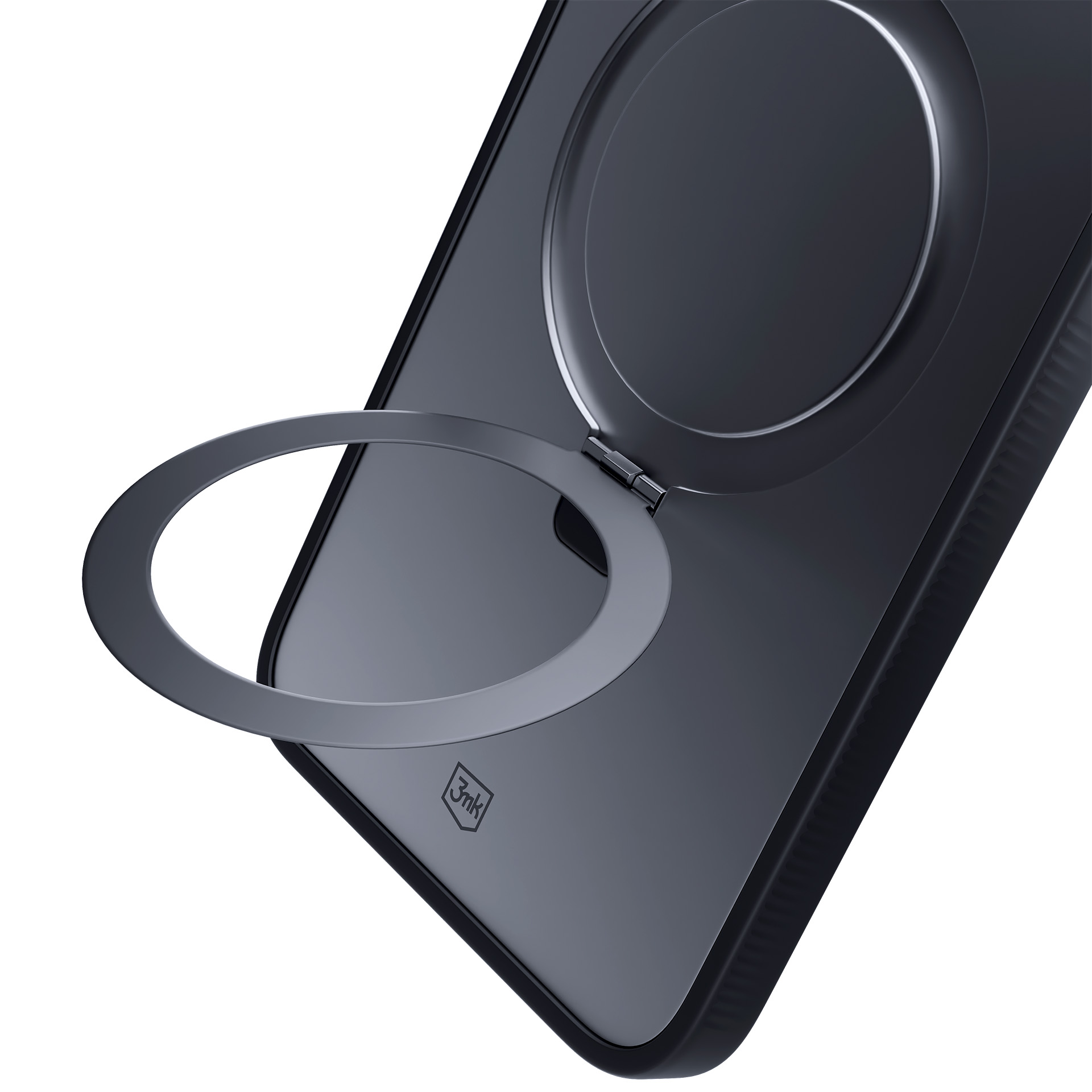 3mk Smoke Ümbris Mag&Stand jaoks Apple iPhone 16 plus - läbipaistev