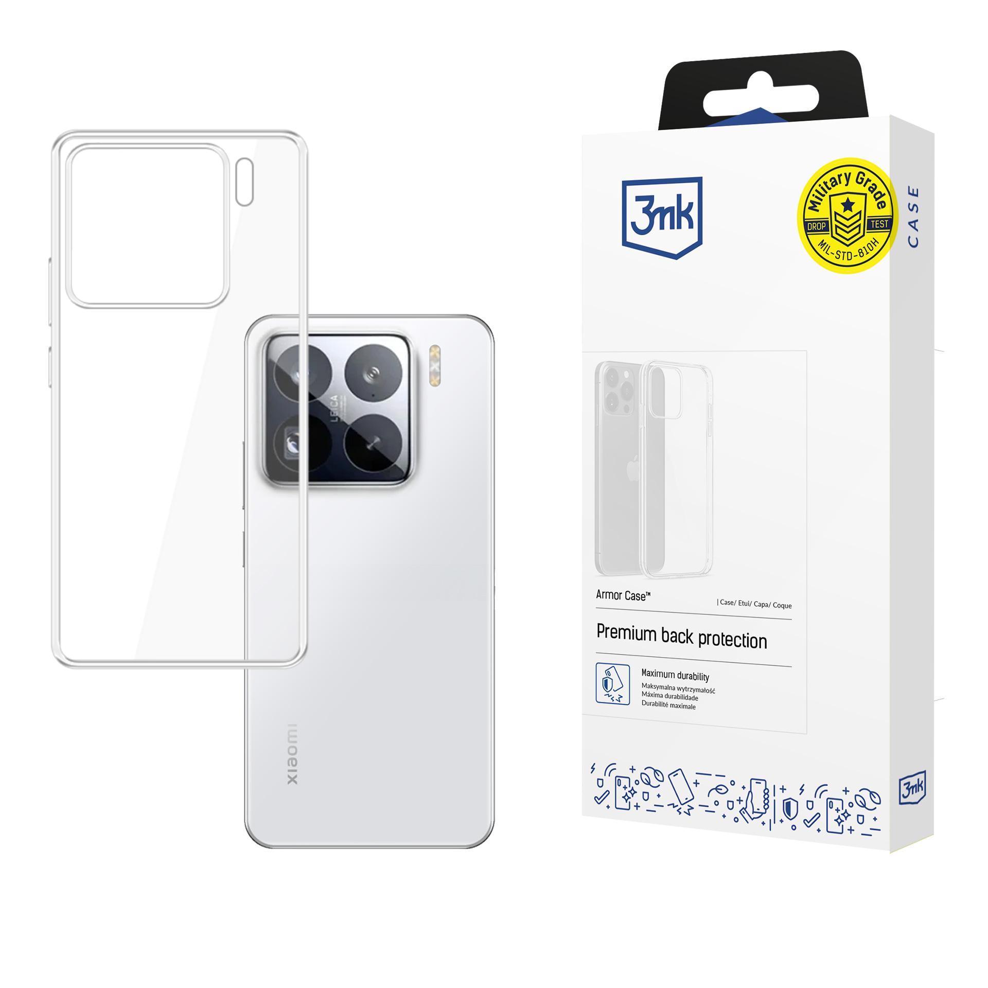 3mk Clear Ümbris jaoks Xiaomi 15 Pro - läbipaistev
