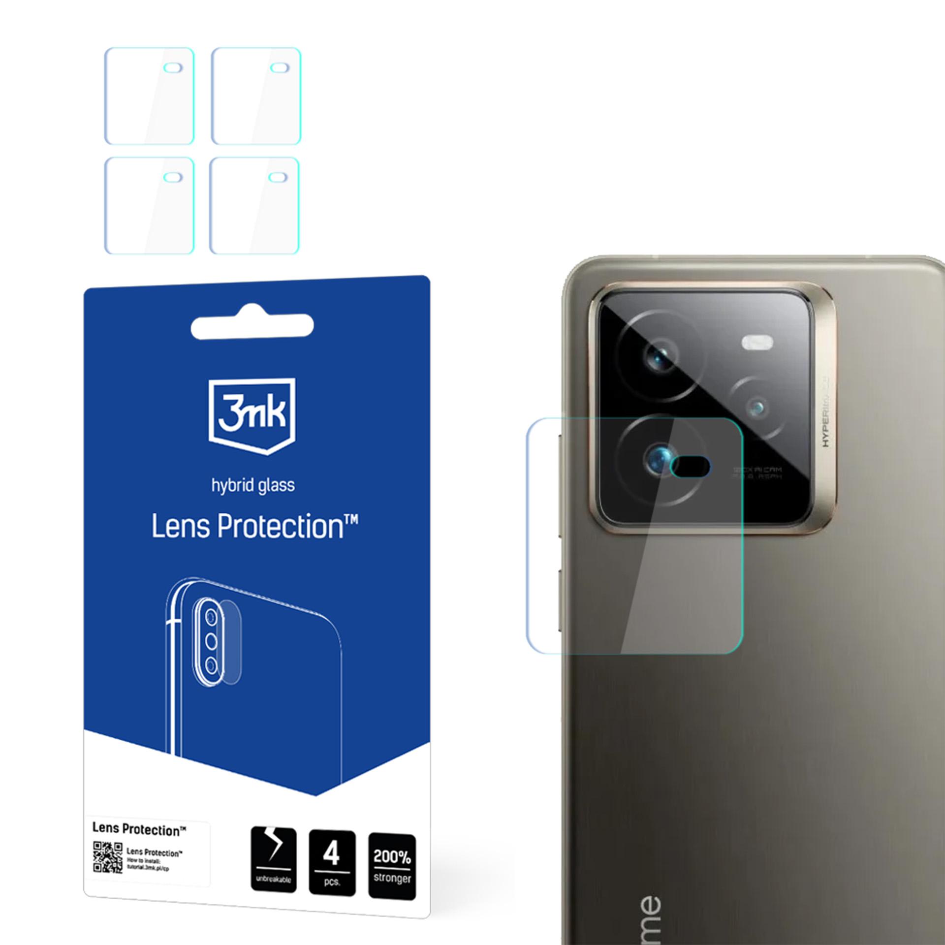 Hübriidklaas jaoks Camera Lens 3mk Lens Protection jaoks Realme GT7 Pro