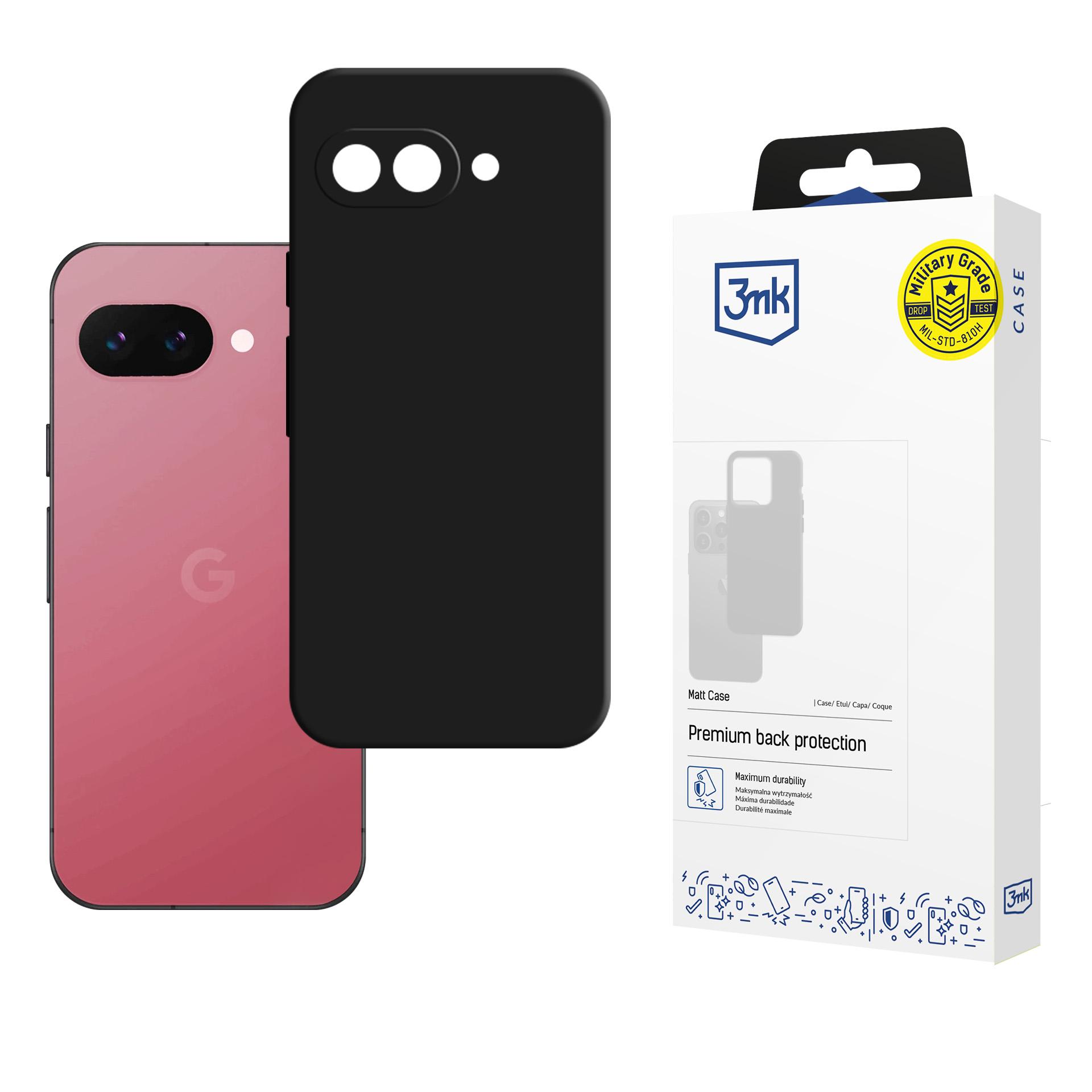 3mk Matt Ümbris jaoks Google Pixel 9A - must