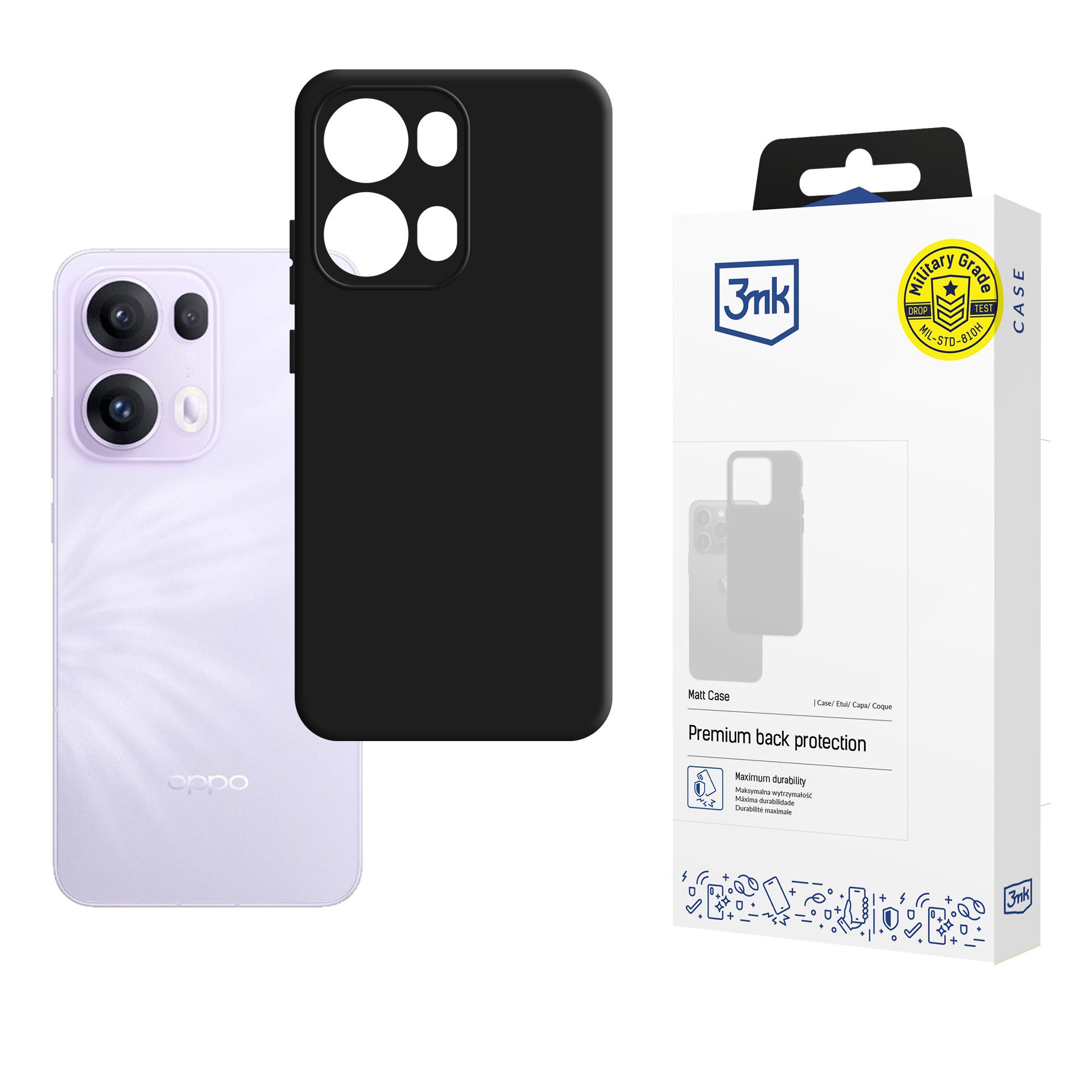 3mk Matt Case ümbris Oppo Reno 13 Pro - must