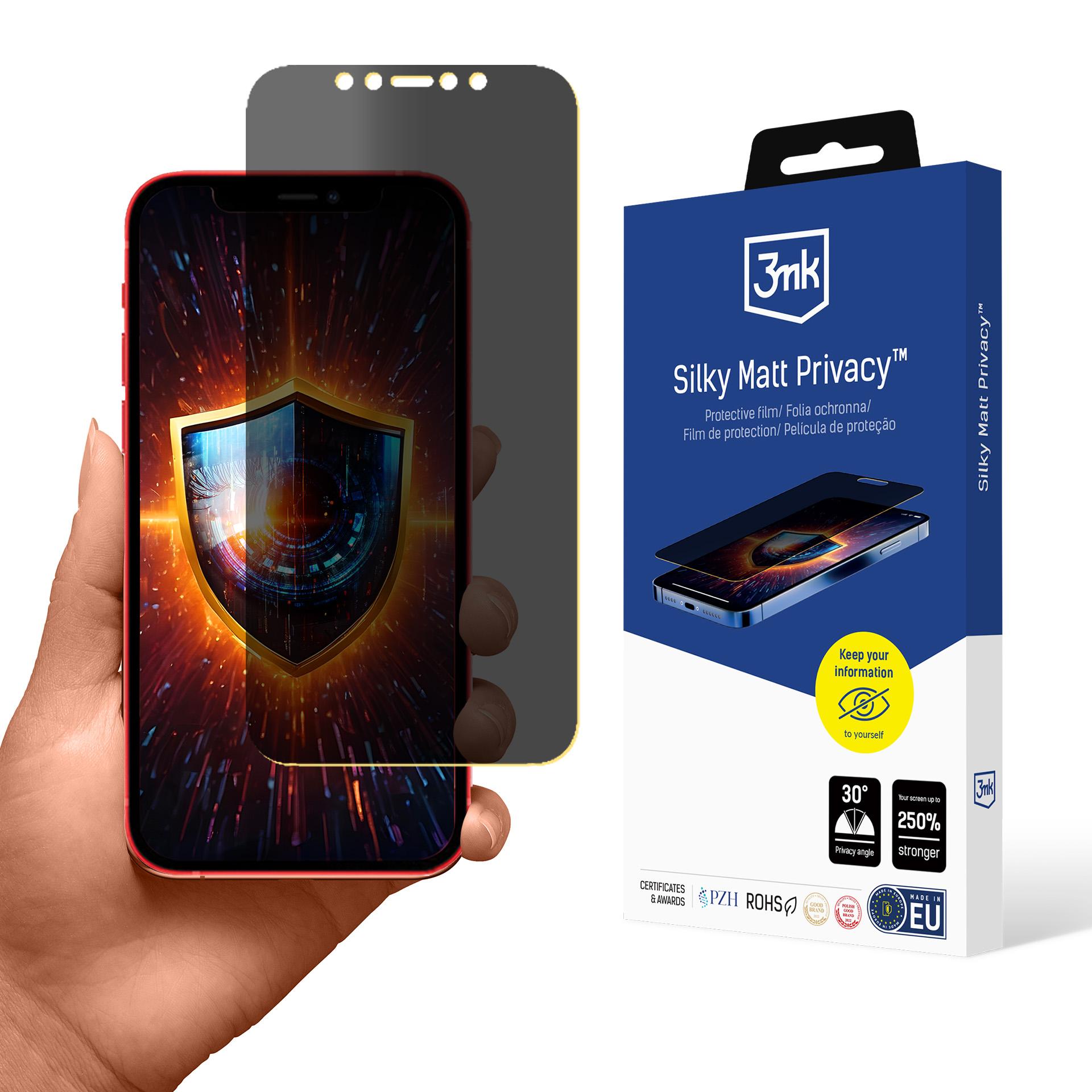 3mk Silky Matt Privacy ekraanikaitse Apple iPhone 12 Pro