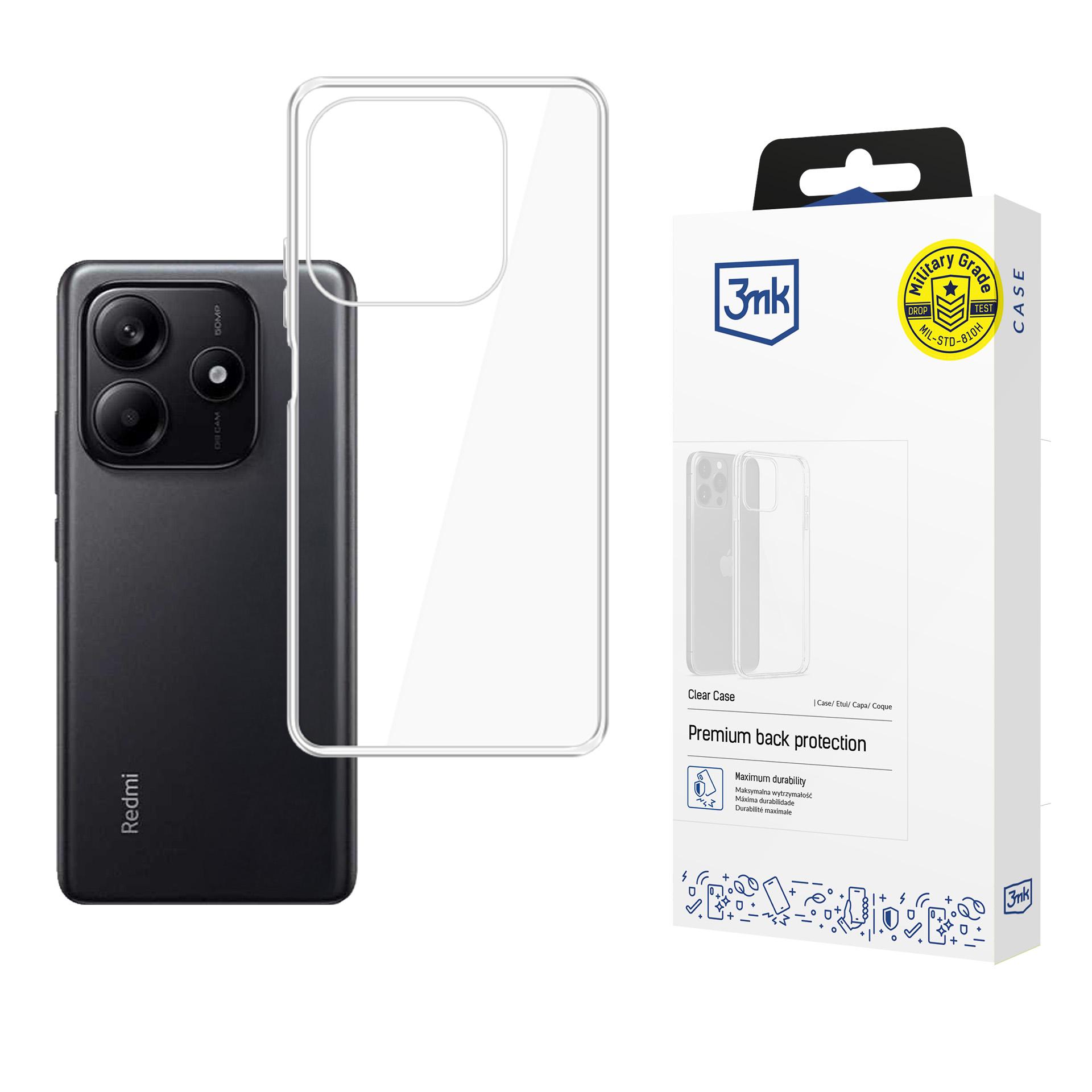 Чехол 3mk Clear Case 1,2mm для Xiaomi Redmi Note 14 5G
