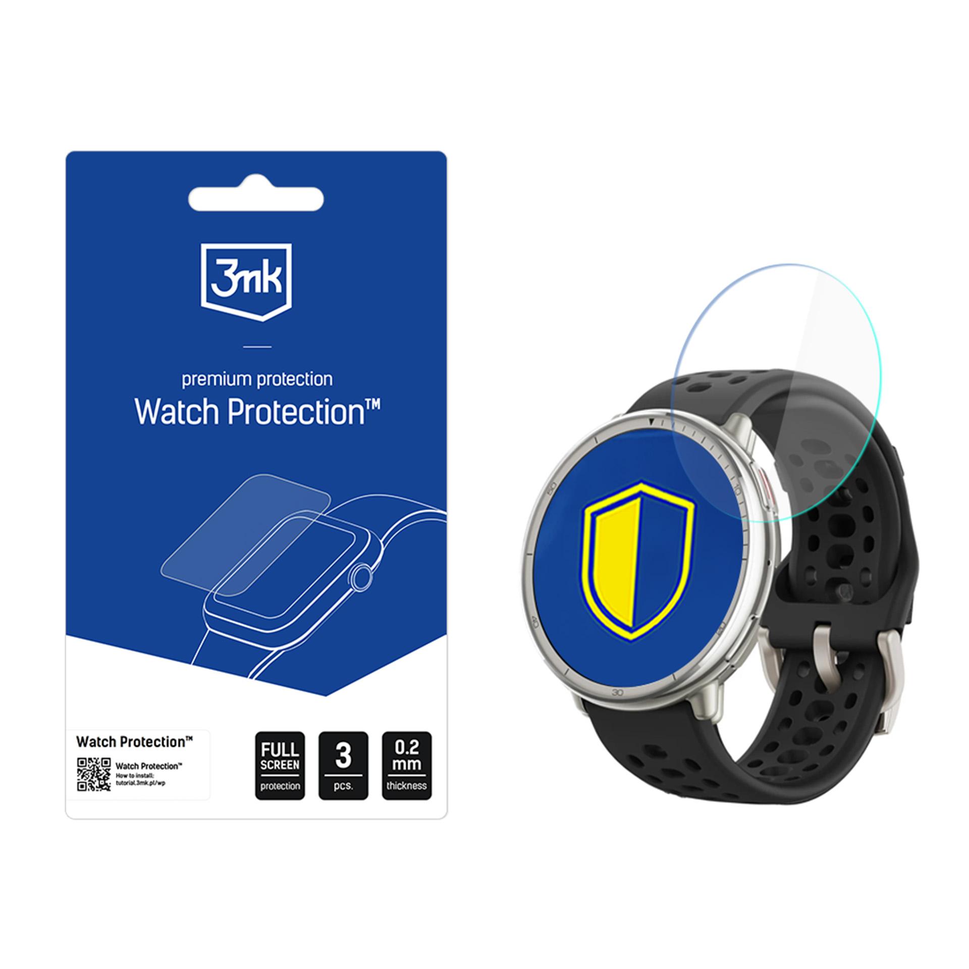 3mk Watch Protection ARC kaitsekile nutikella ekraanile Amazfit Active 2