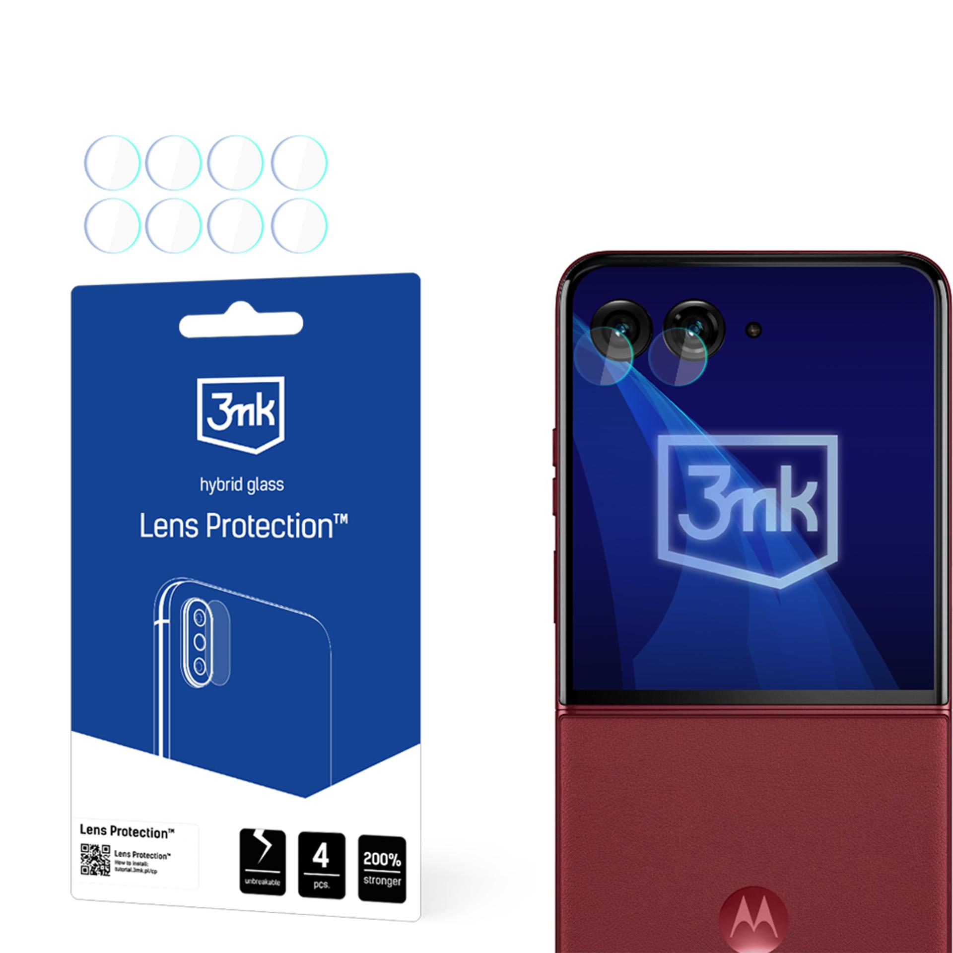 Защитное стекло камеры 3mk Lens Protection для Motorola Razr 60 Ultra