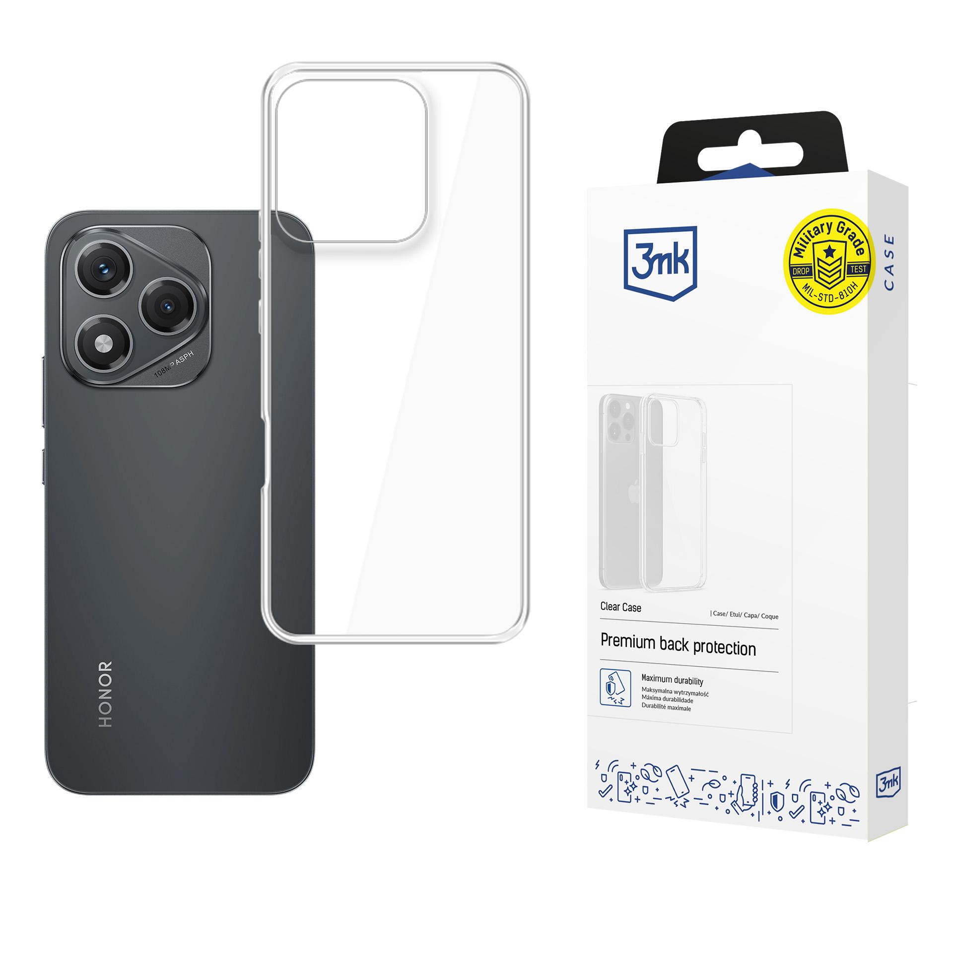 3mk Clear Ümbris jaoks Honor 400 Lite - läbipaistev