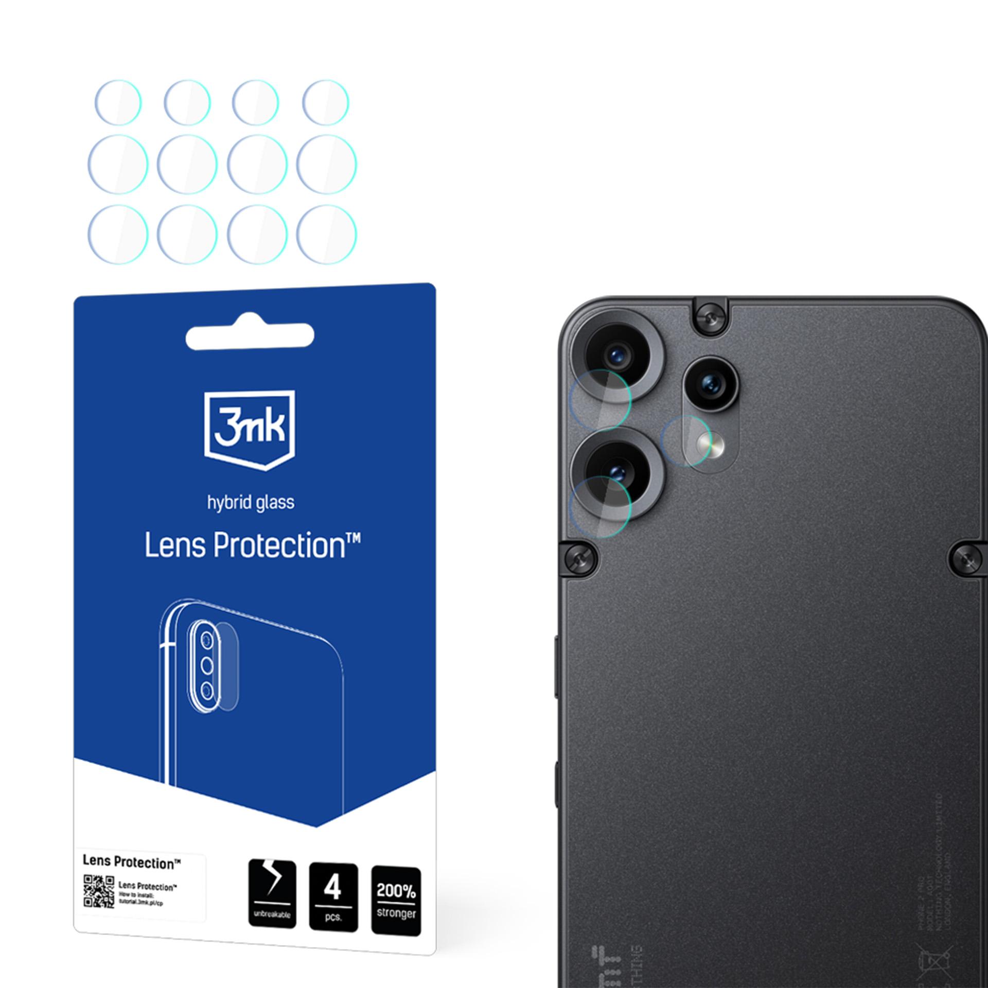 Гибридное защитное стекло 3mk Lens Protection для объектива камеры CMF Phone 2 Pro by Nothing