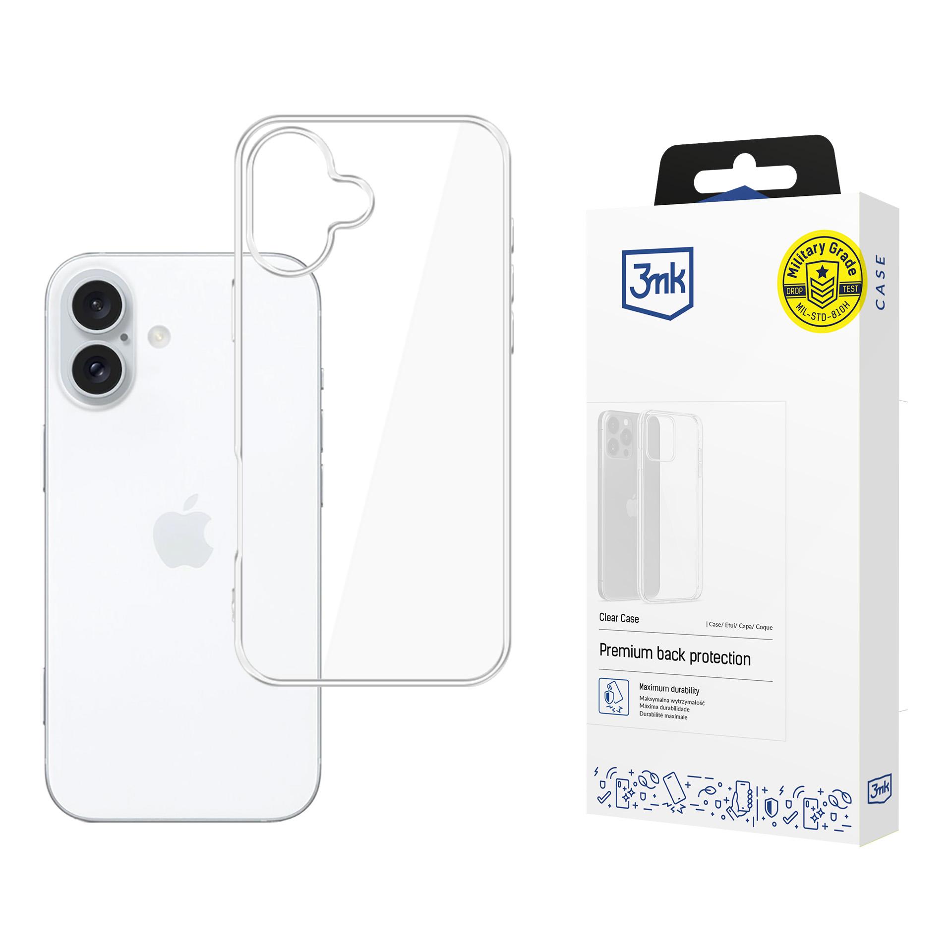 Чехол 3mk Clear Case 1,2 мм для Apple iPhone 17