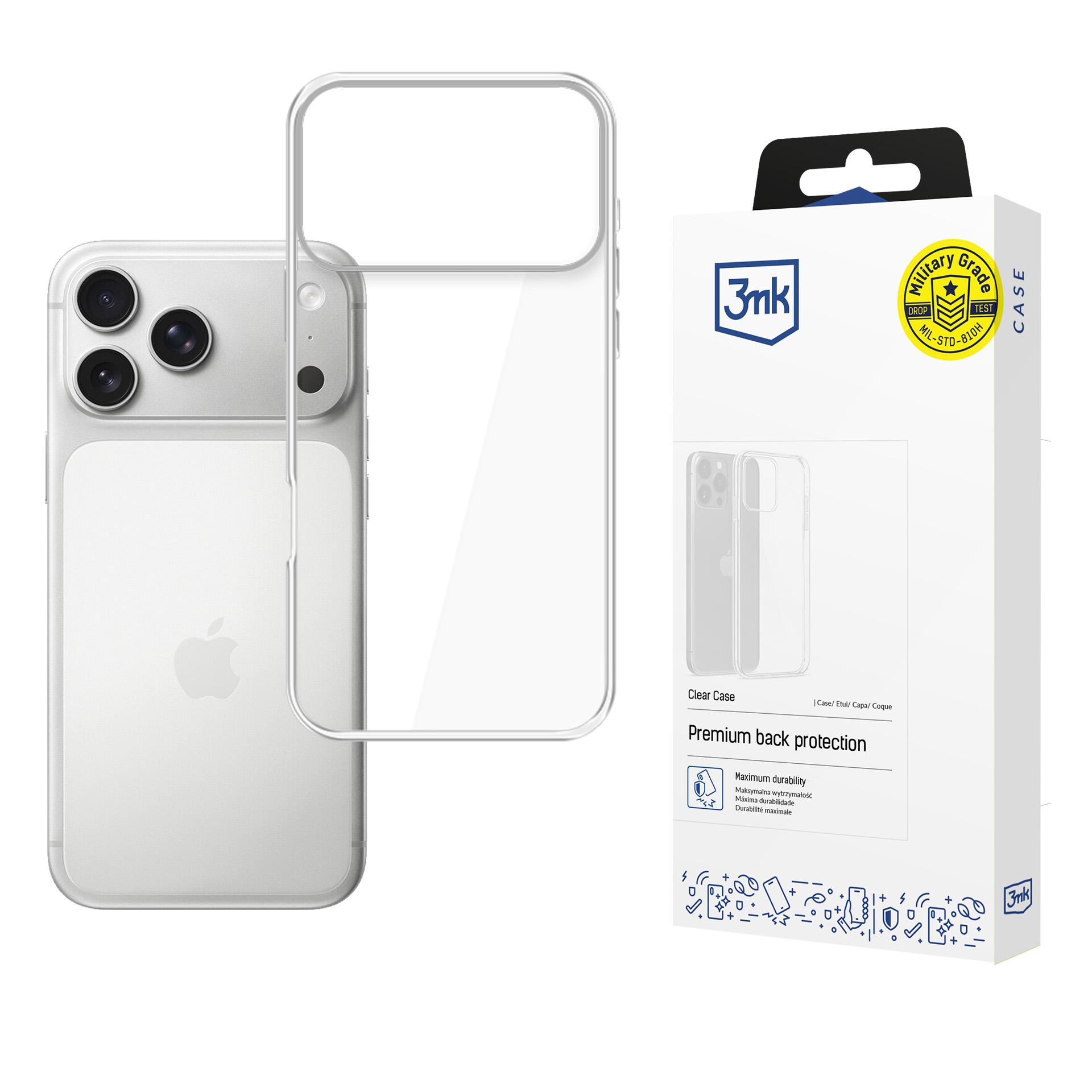 Чехол 3mk Clear Case 1,2 мм для Apple iPhone 17 Pro Max