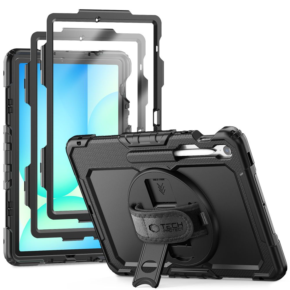 Tech-Protect Solid Ümbris jaoks Samsung Galaxy Tab S10 FE+ - Must