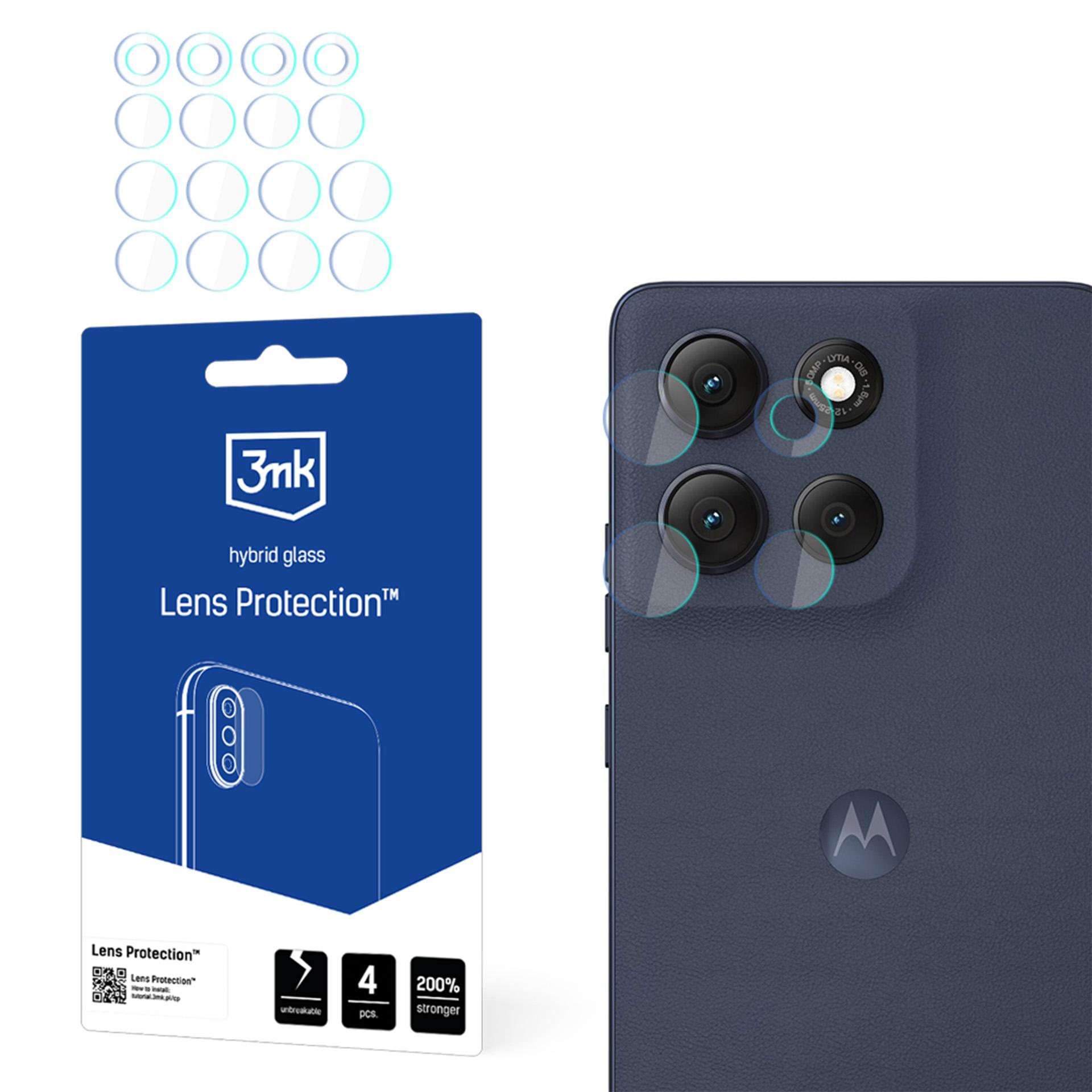 Защитное стекло камеры 3mk Lens Protection для Motorola Moto G86 / G86 Power