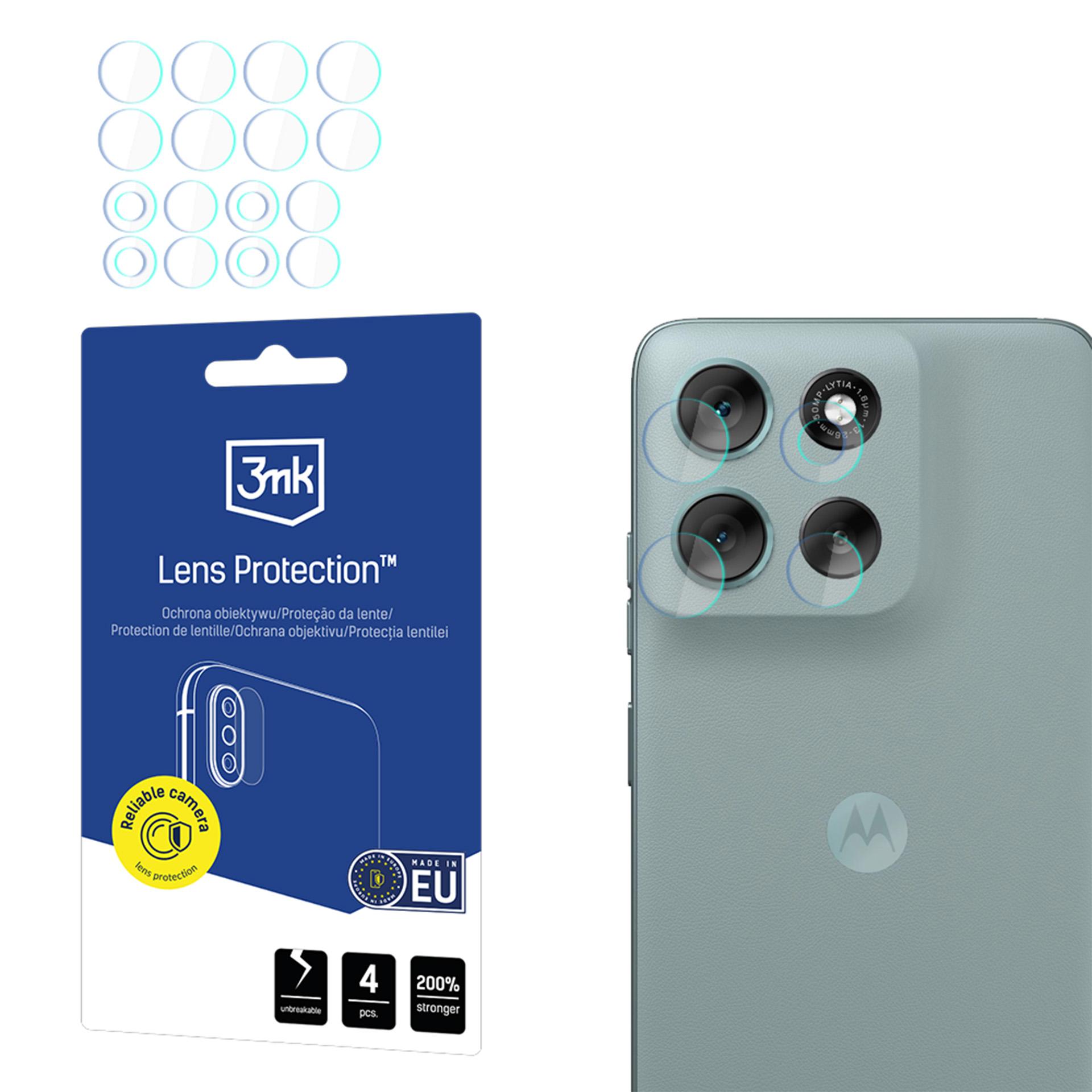 3mk Lens Protection Hybrid Glass jaoks Camera Lens on Motorola Moto G56