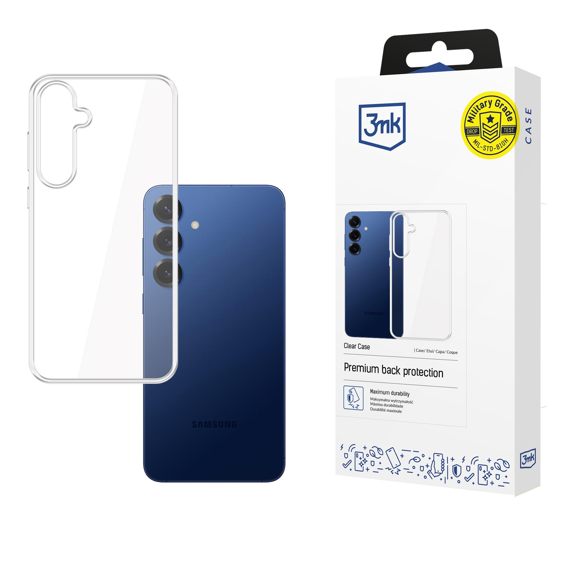Ümbris 3mk Clear Ümbris 1,2mm Samsung S731 S25 FE