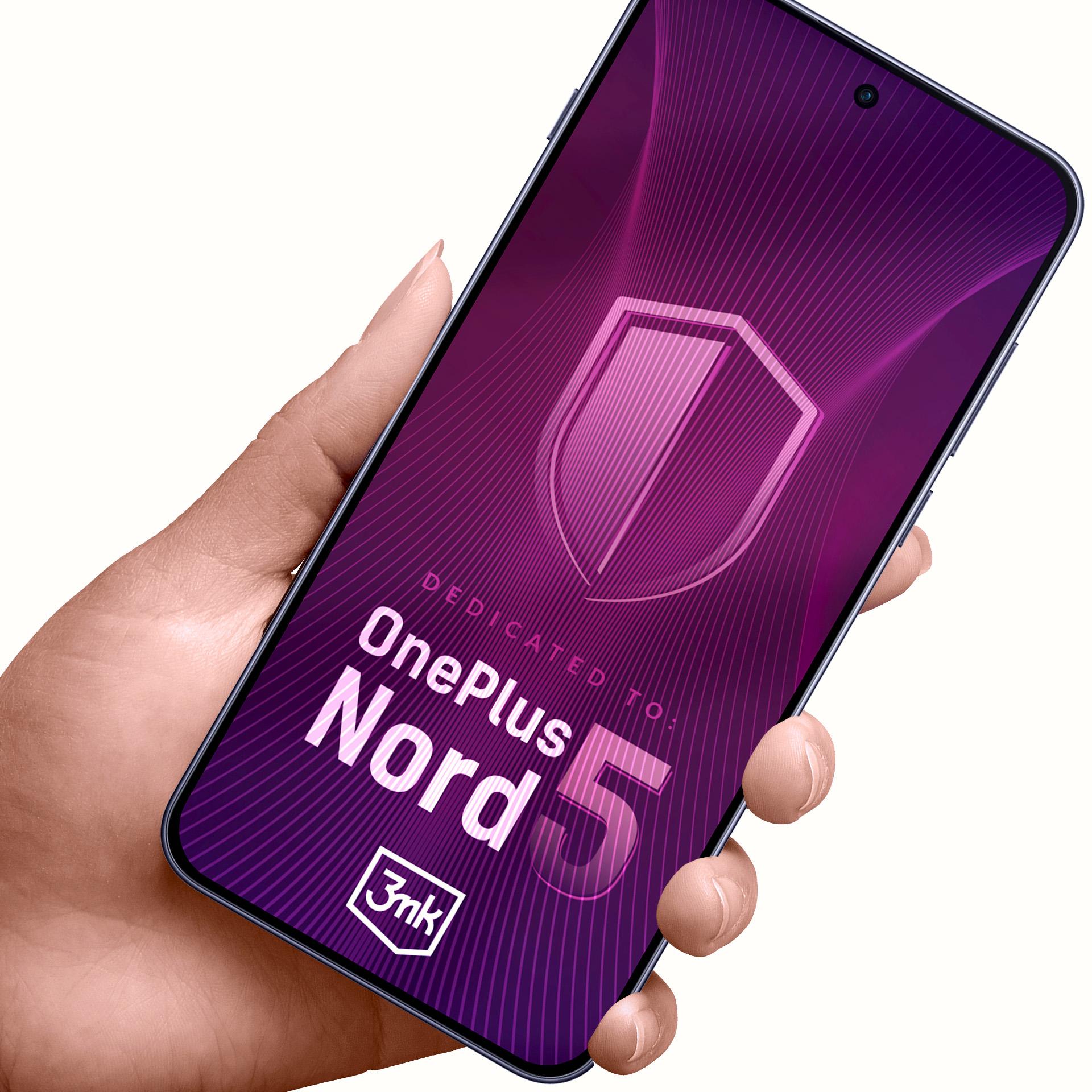 3mk FlexibleGlass Hybrid Glass jaoks OnePlus Nord 5