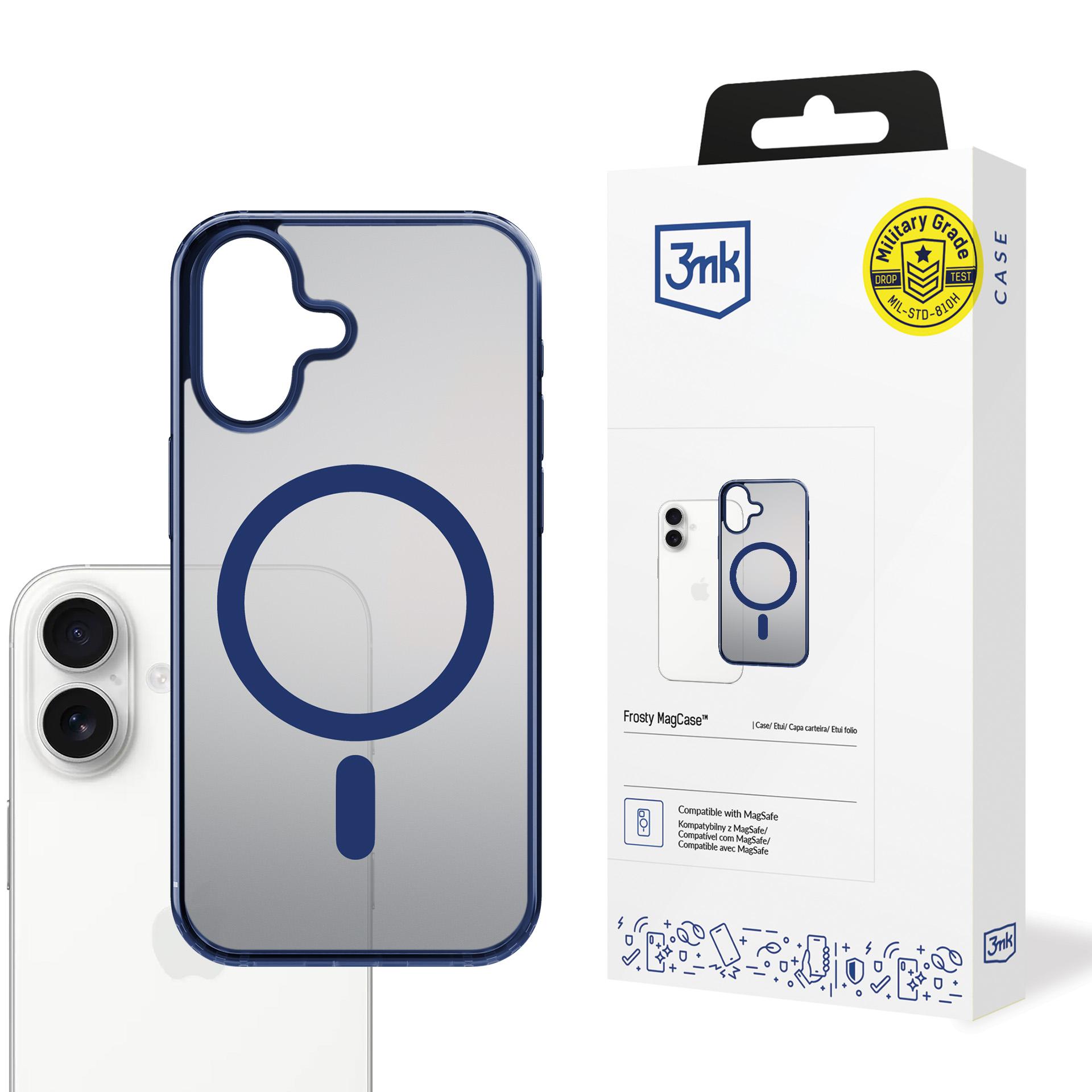 3mk Frosty MagCase jaoks iPhone 17 - sinine
