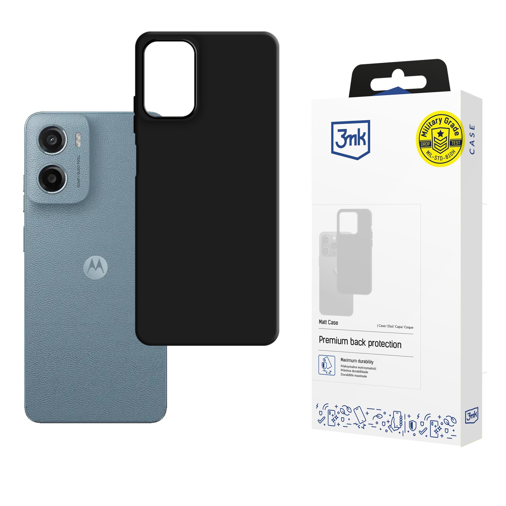 3mk Matt Ümbris jaoks Motorola Moto G05 / E15 G4 - Matt Must