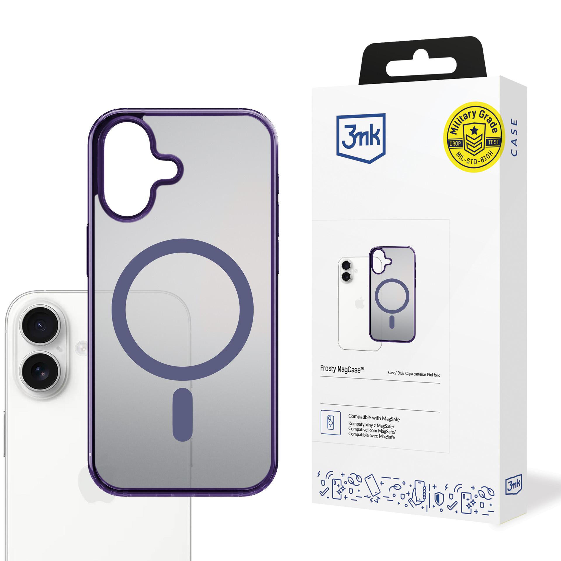 3mk Frosty MagCase jaoks iPhone 17 - lilla