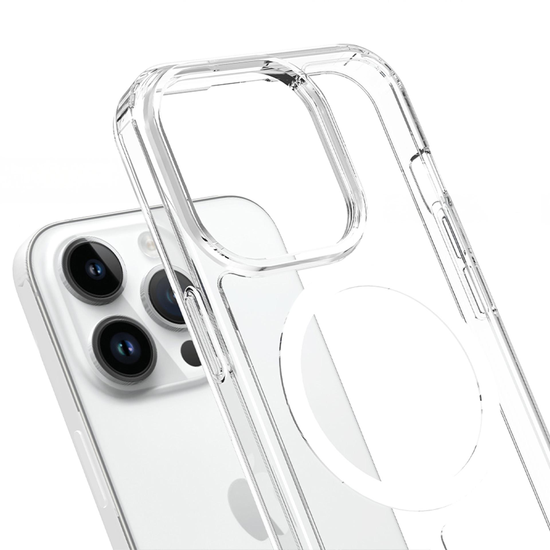 3mk Armor MagCase jaoks iPhone 16 Pro - Läbipaistev