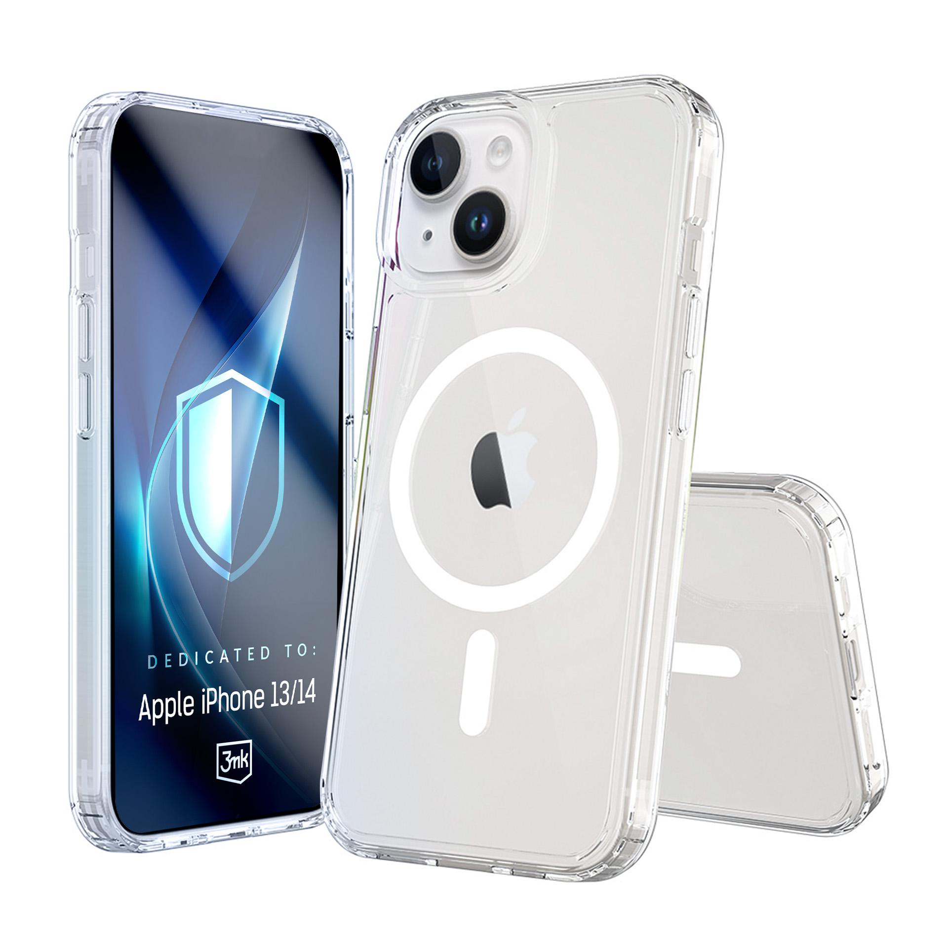 3mk Armor MagCase jaoks iPhone 13 / 14 - läbipaistev