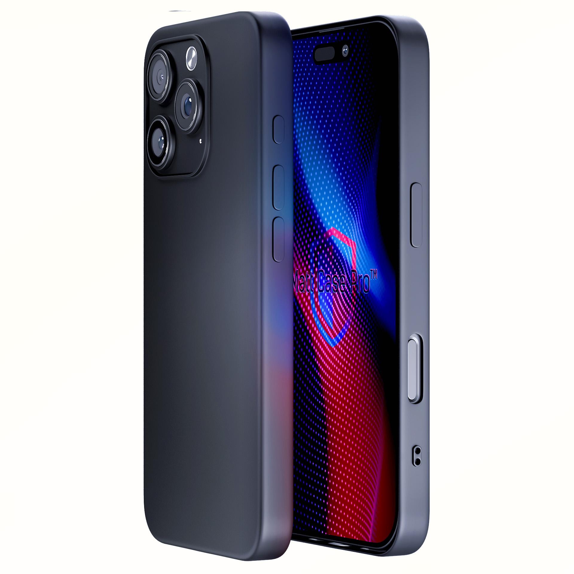 3mk Matt Case Pro чехол Apple iPhone 16 Pro - матовый черный