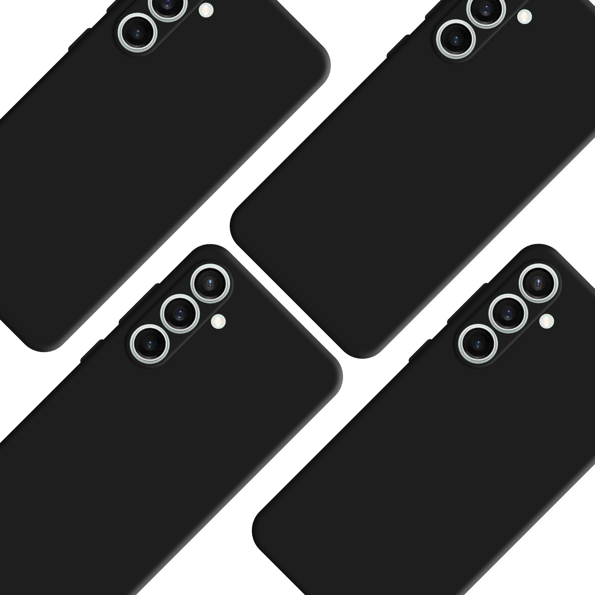 3mk Matt Ümbris Pro jaoks Samsung Galaxy S23 FE - matt must