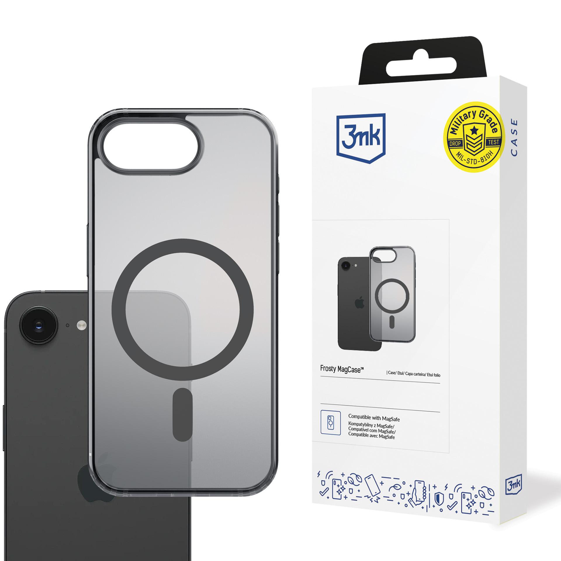 3mk Frosty MagCase jaoks iPhone 16E - Must